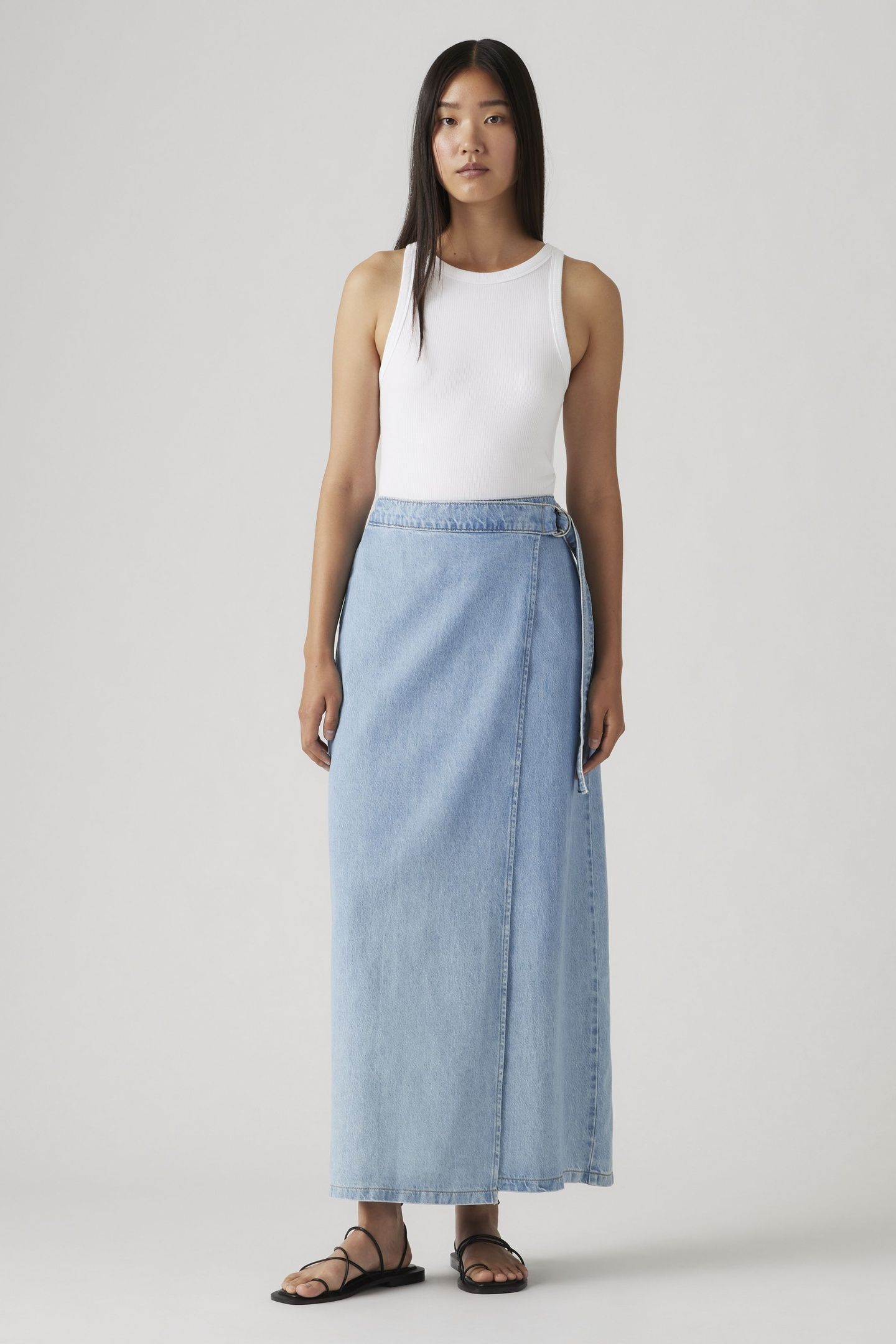COLUMN WRAP SKIRT 2