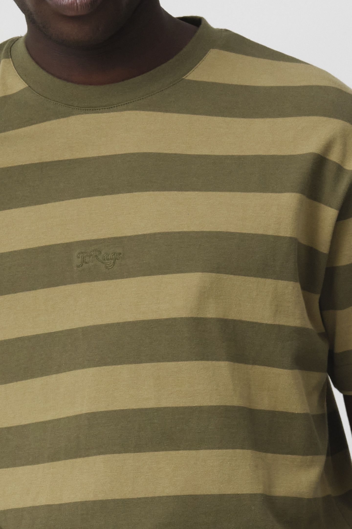 ROMEO STRIPE T-SHIRT GREEN 5