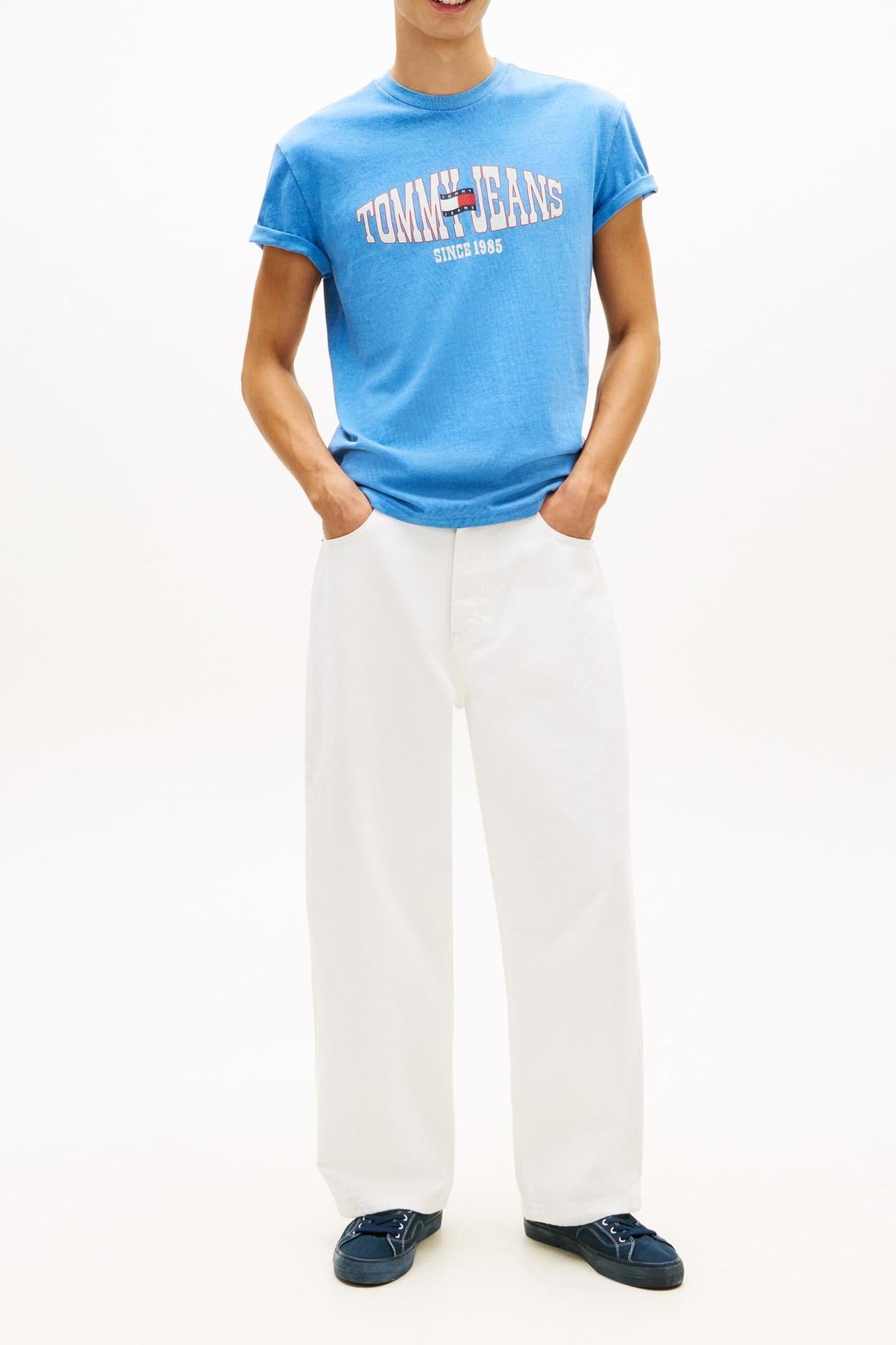 TJM REGULAR LA WAVING T-SHIRT BLUE TWILIGHT 1