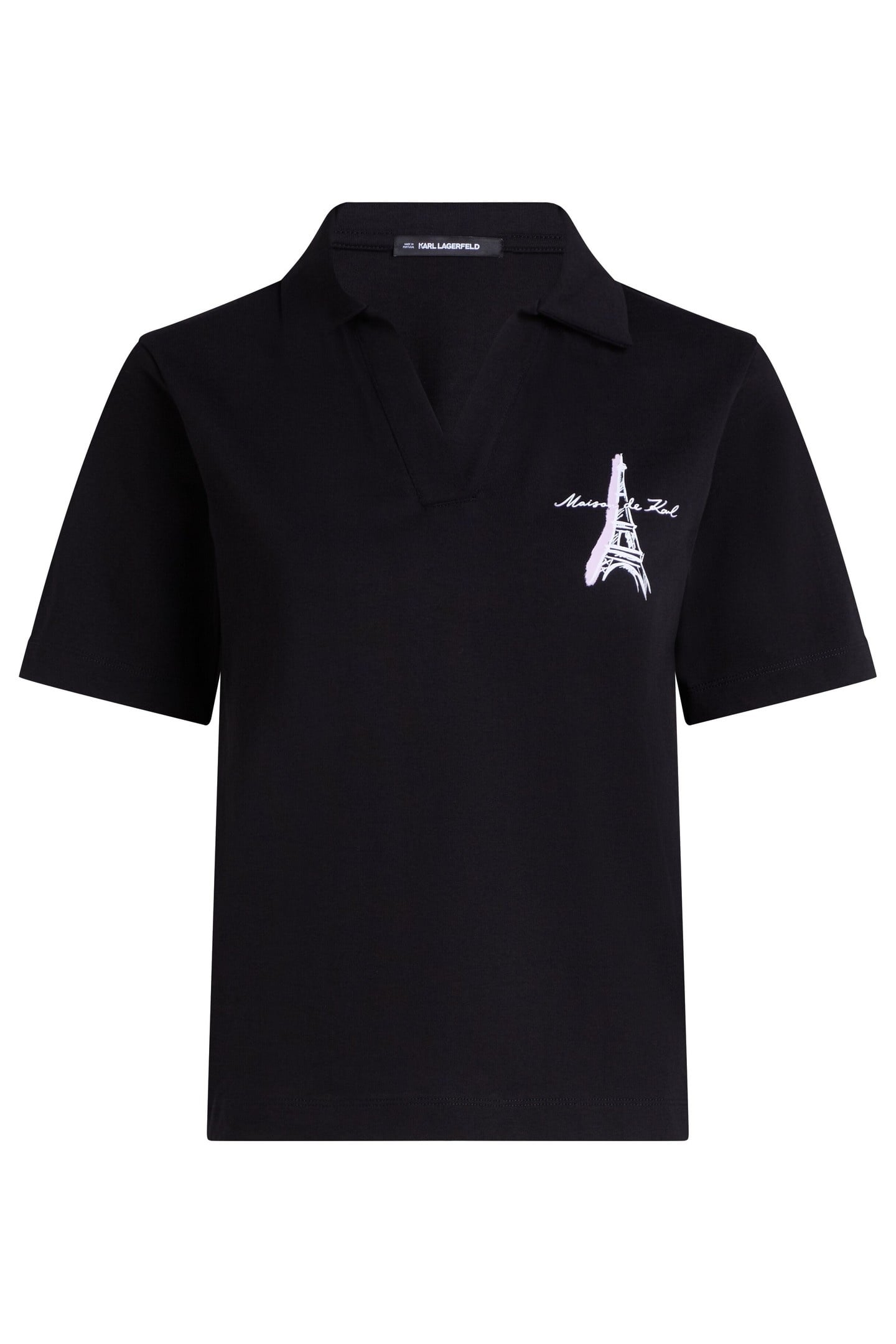 PARIS SKETCH EIFFEL POLO BLACK 5