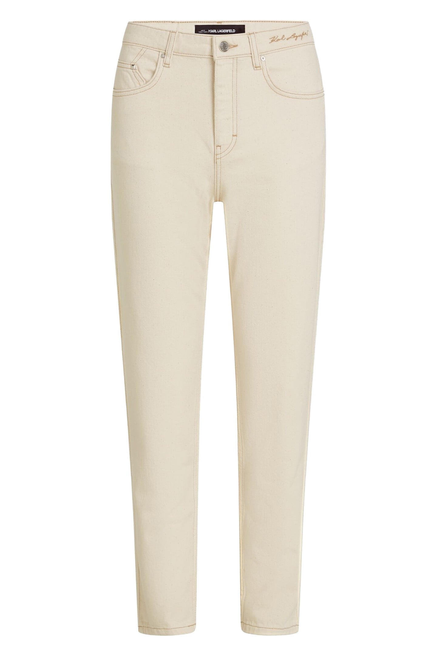 SIGNATURE MOM FIT JEANS OFF WHITE 1