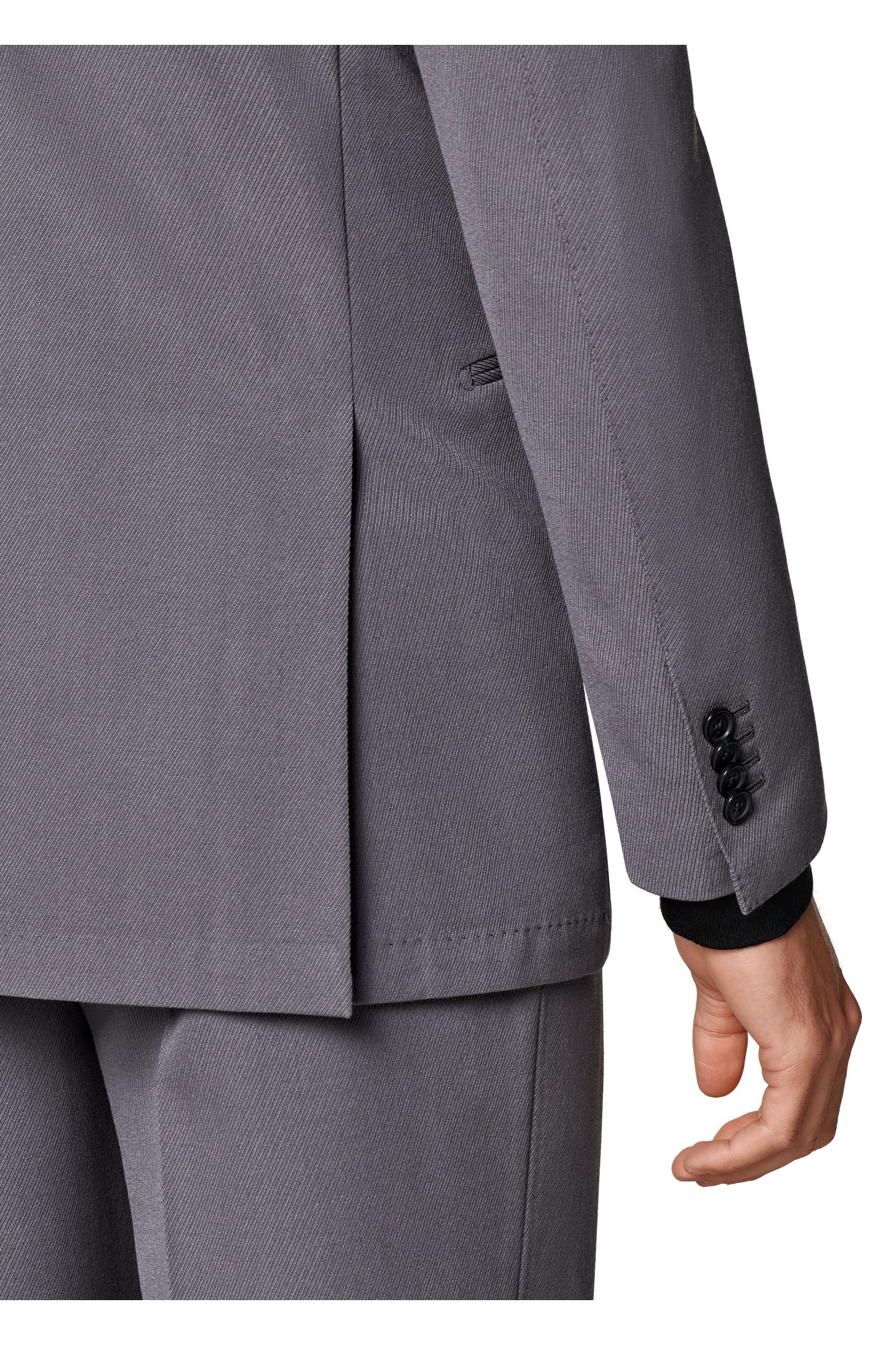 ROMA MID GREY PURE WOOL NESTED SUITS MID GREY 9