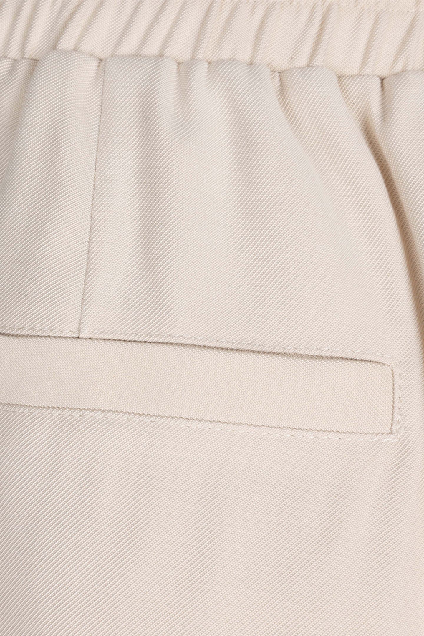 TROUSERS ELASTIC WB WIDE SAND 9