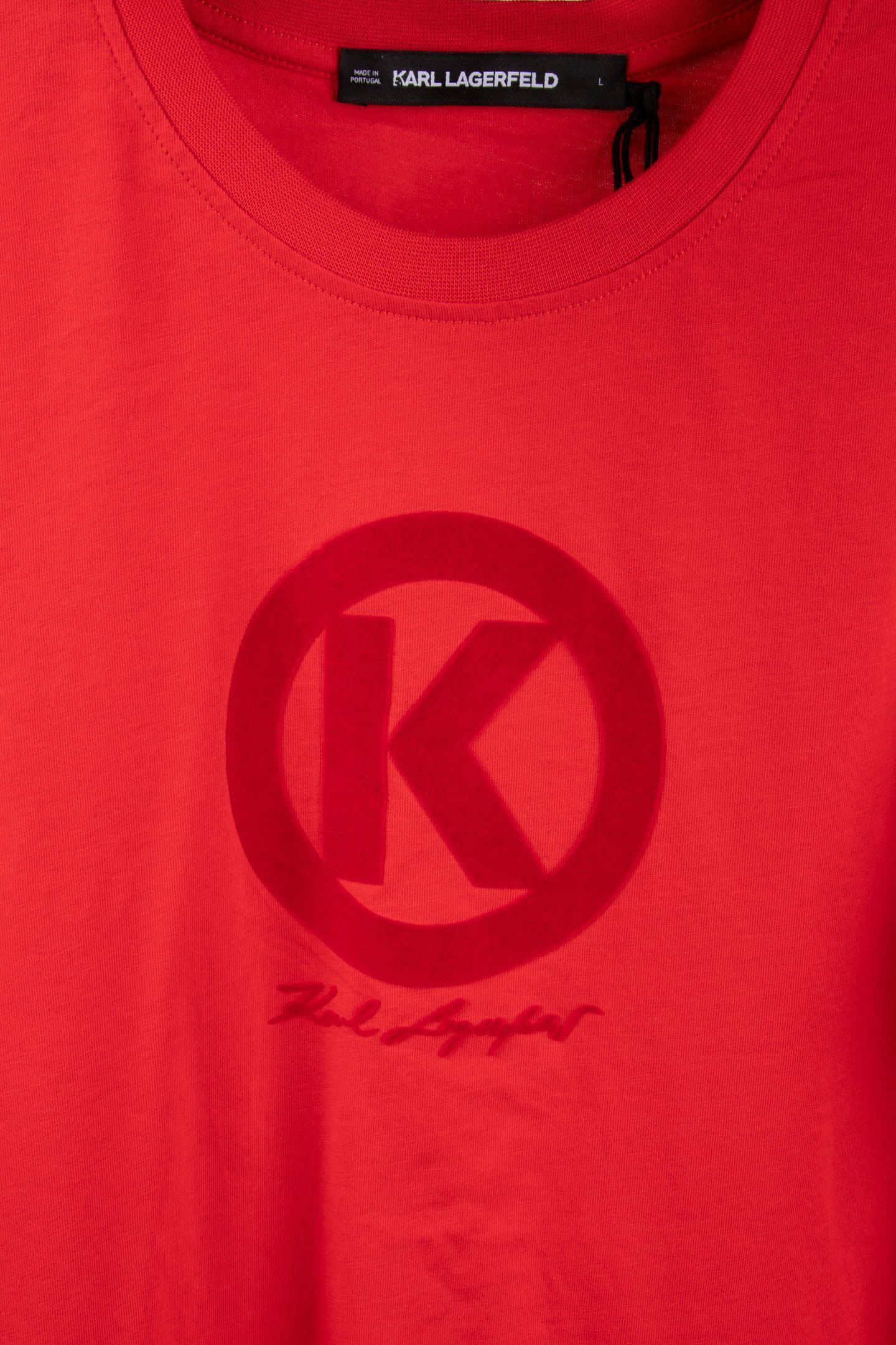 FLOCK K T-SHIRT RACING RED 4