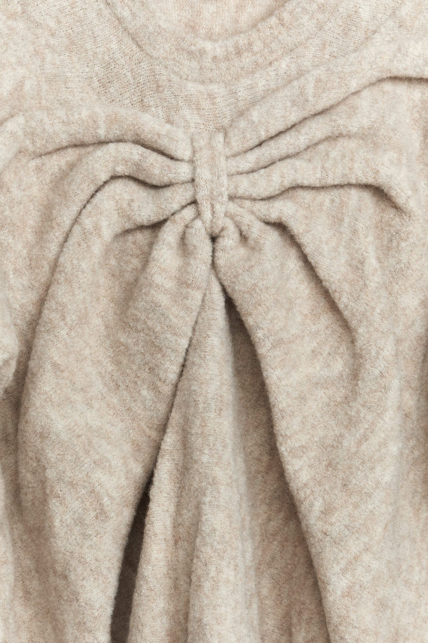 CLOTHILDE BOW SWEATER BEIGE 4
