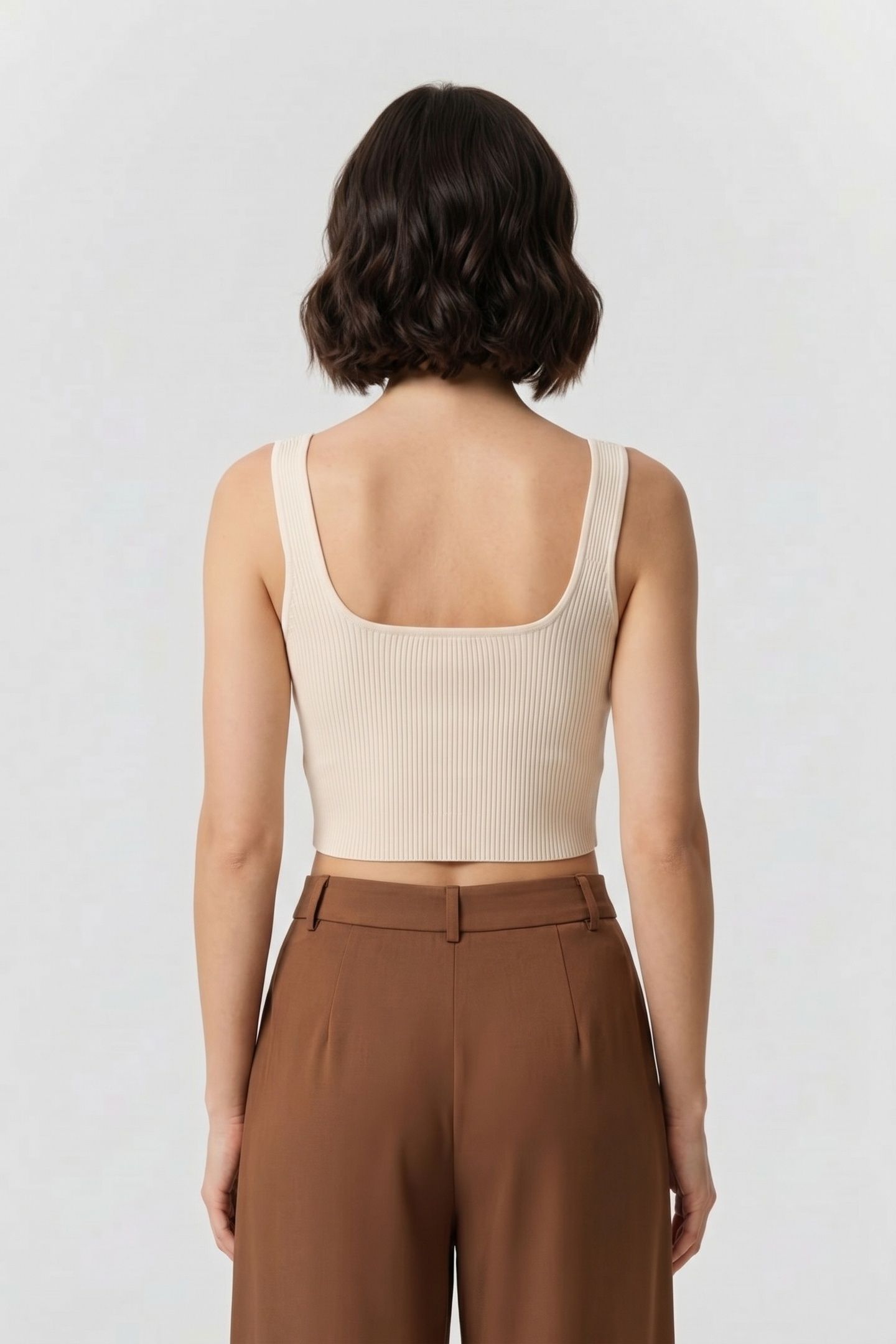 LA ARI TANK BEIGE 2