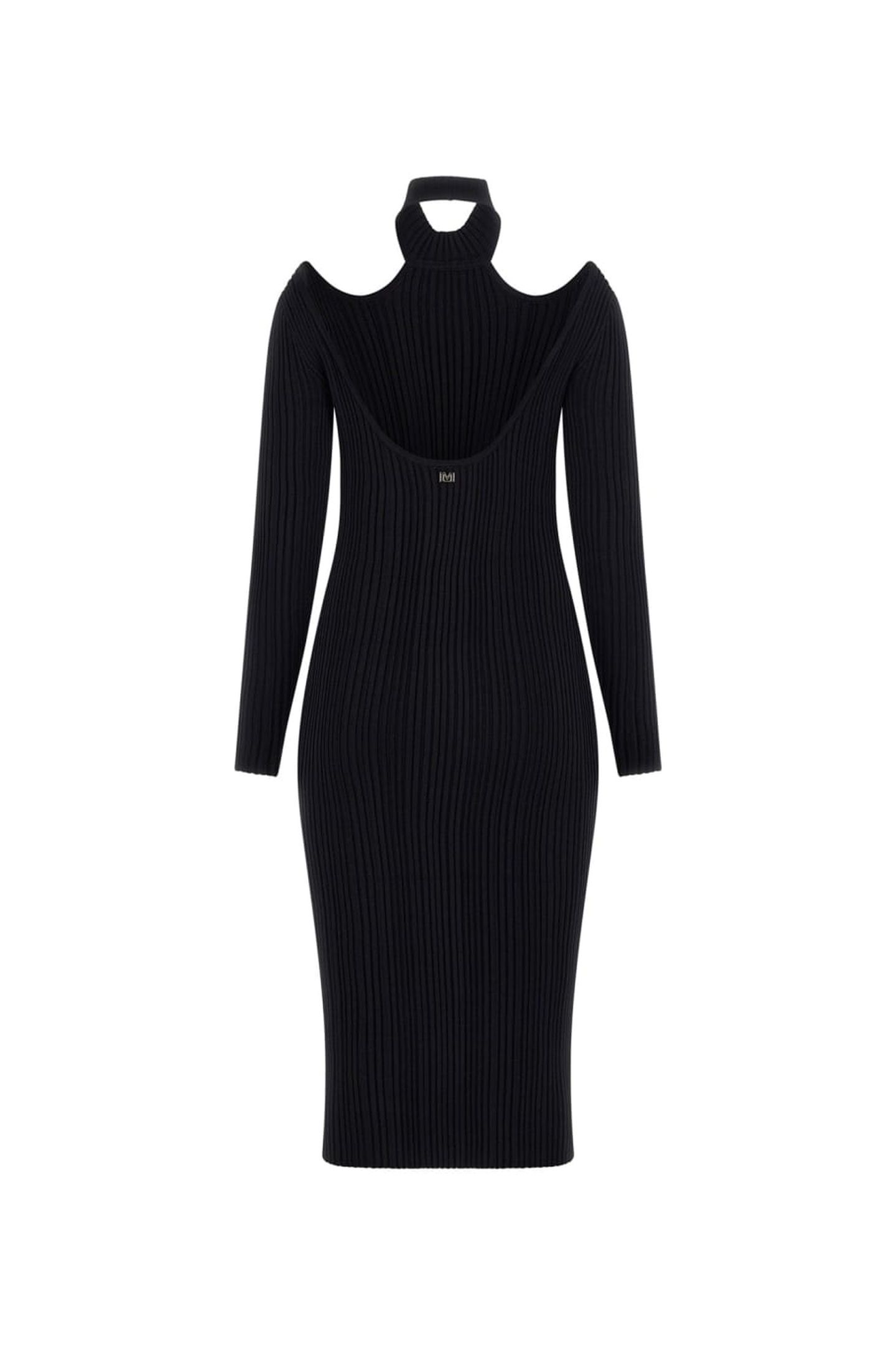NARA SWEATER DRESS JET BLACK A996 9