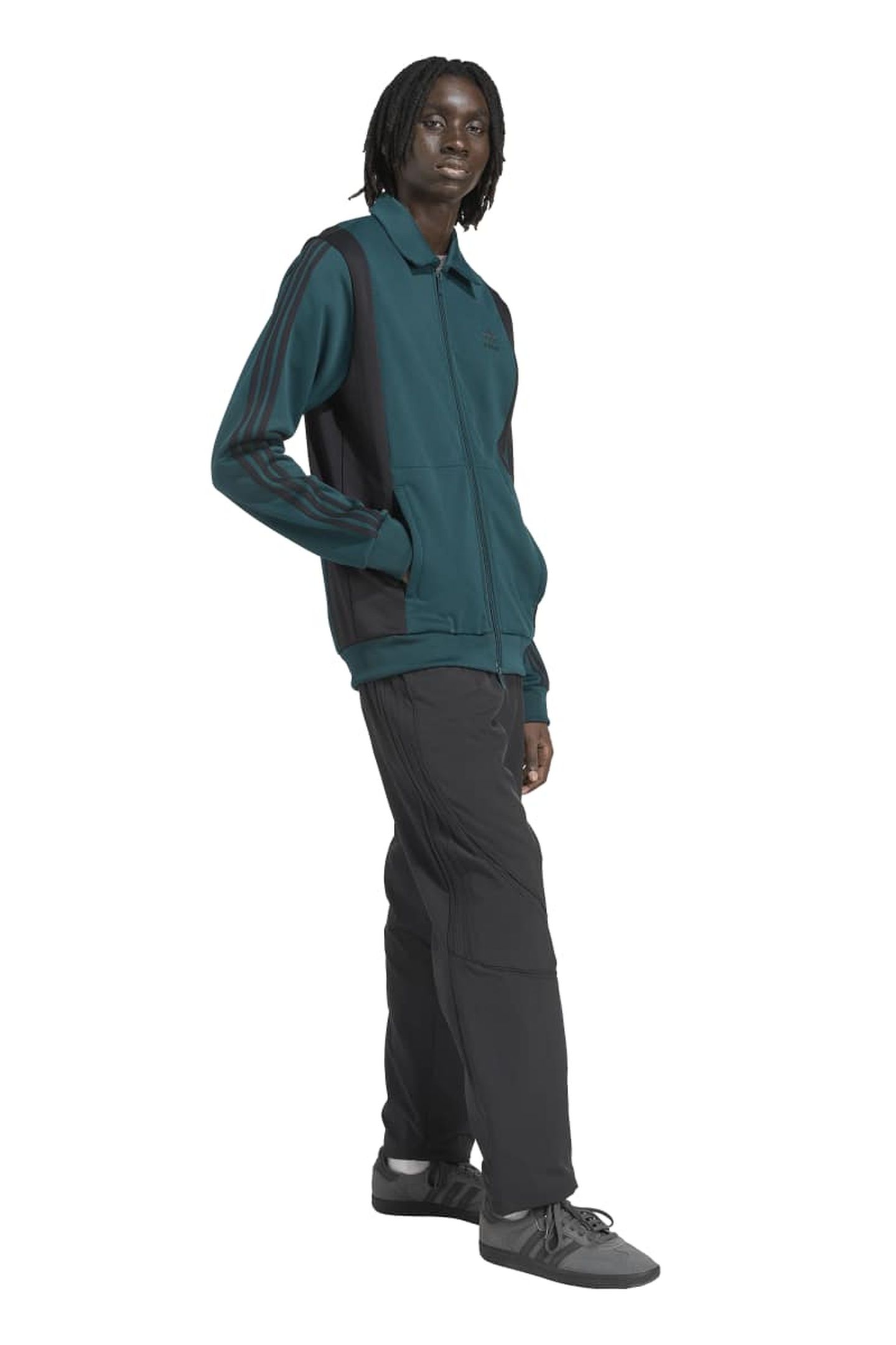 UNISEX ORIGINALS ADICOLOR PANEL TRACK TOP AURORA IVY 2