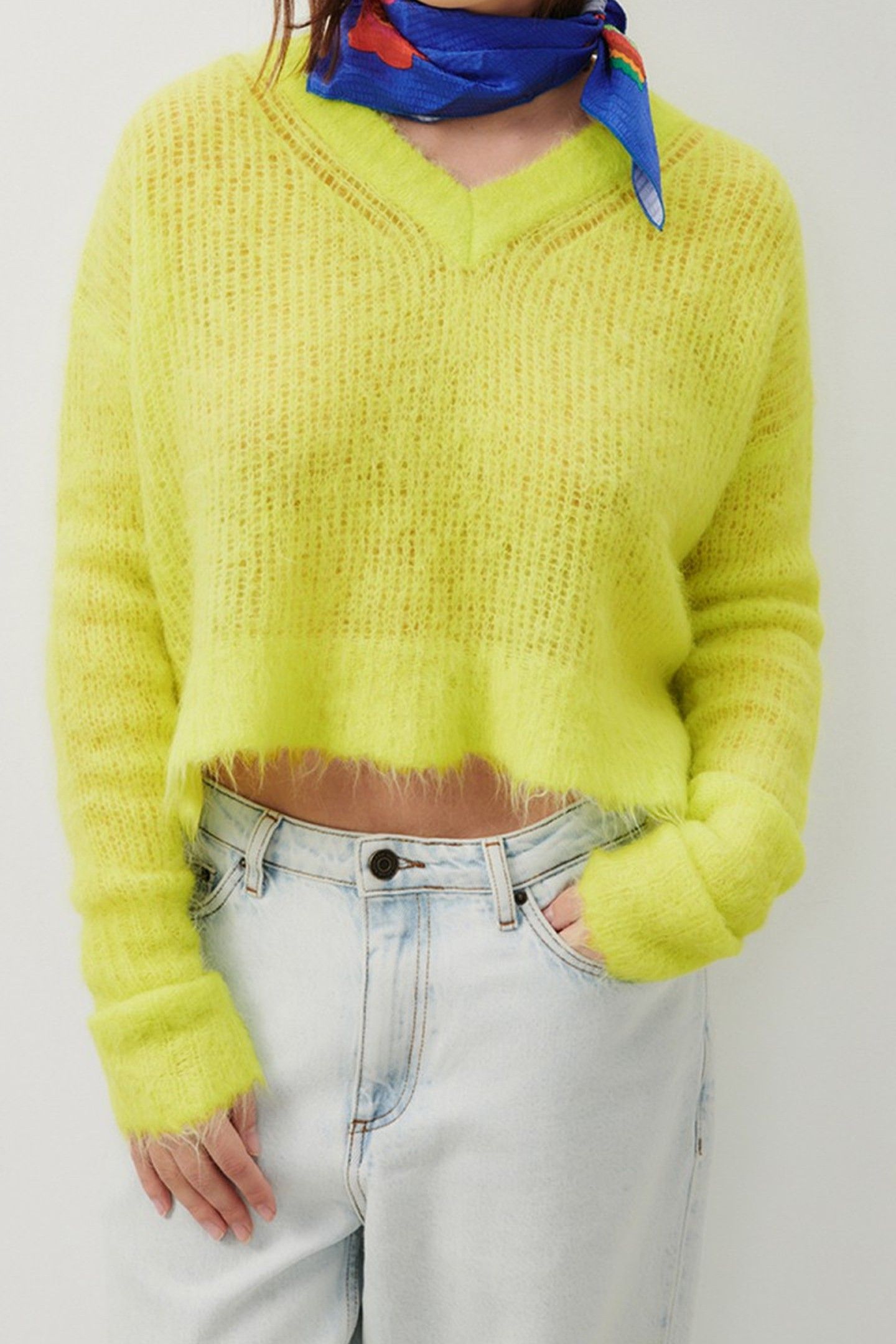 BYMI JUMPER JAUNE FLUO 2