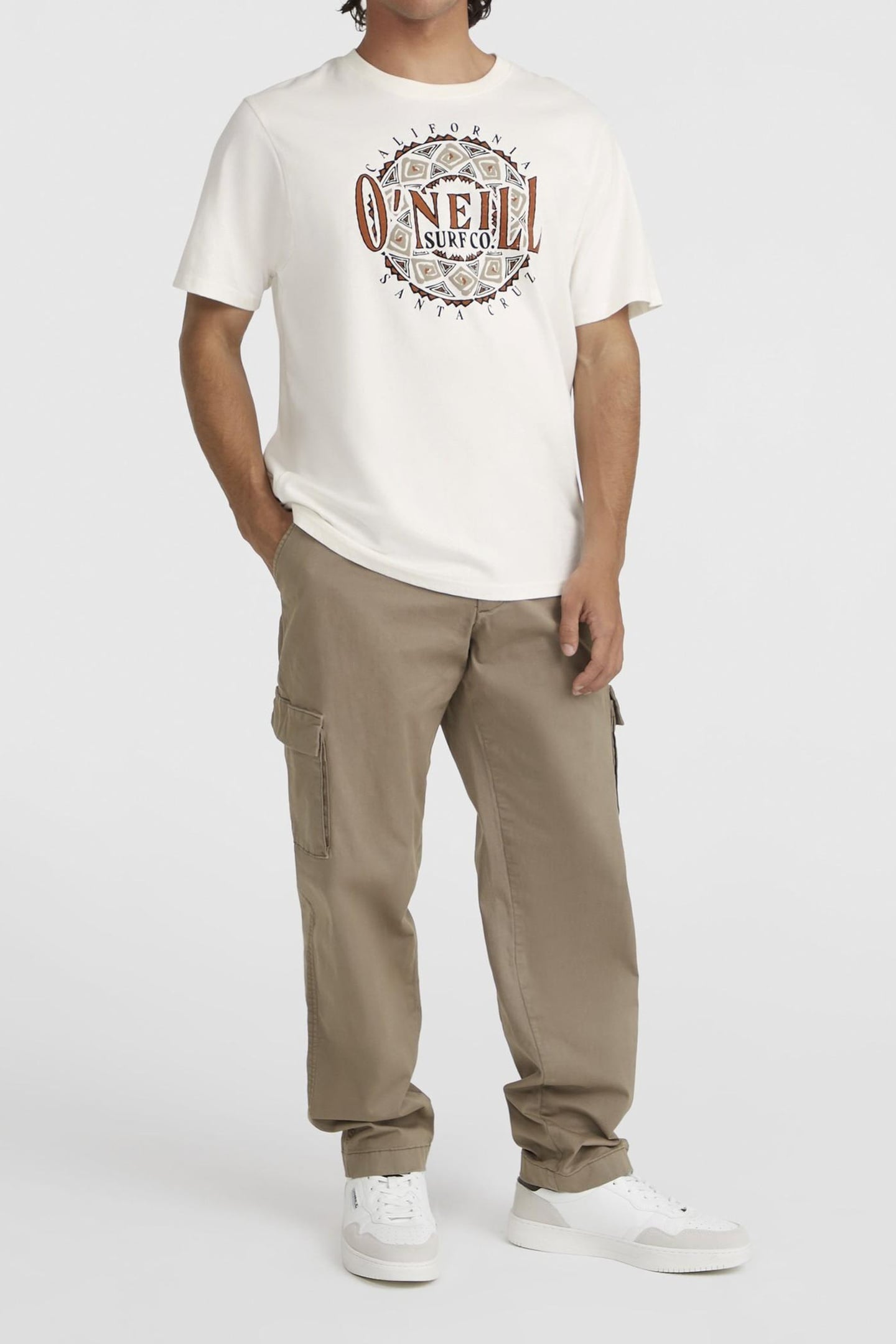 O'NEILL IKAT GRAPHIC T-SHIRT SNOW WHITE 1