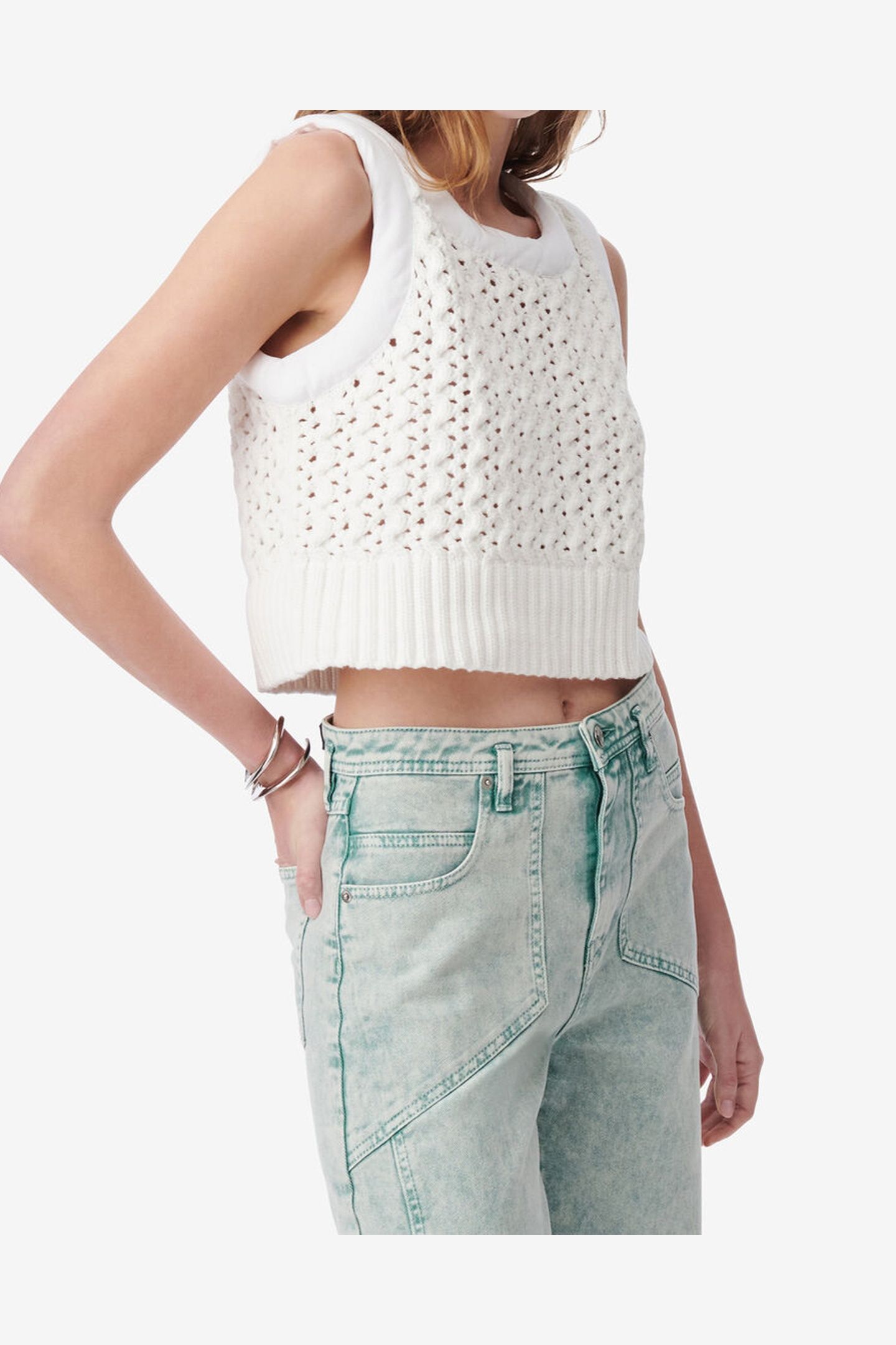 CHARLEE PULLOVER WHITE 7