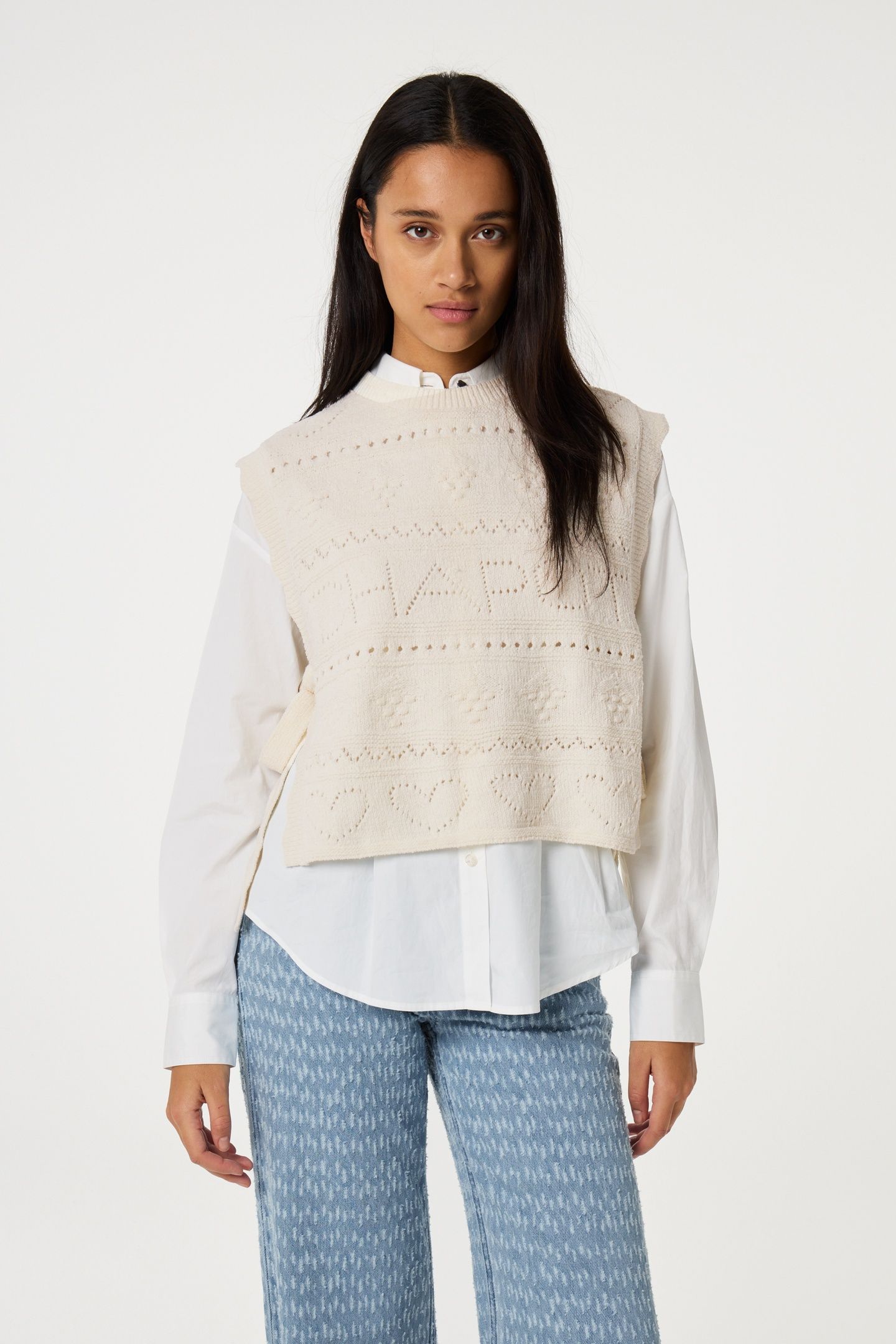 KAMILLA TOP COSY WHITE 1