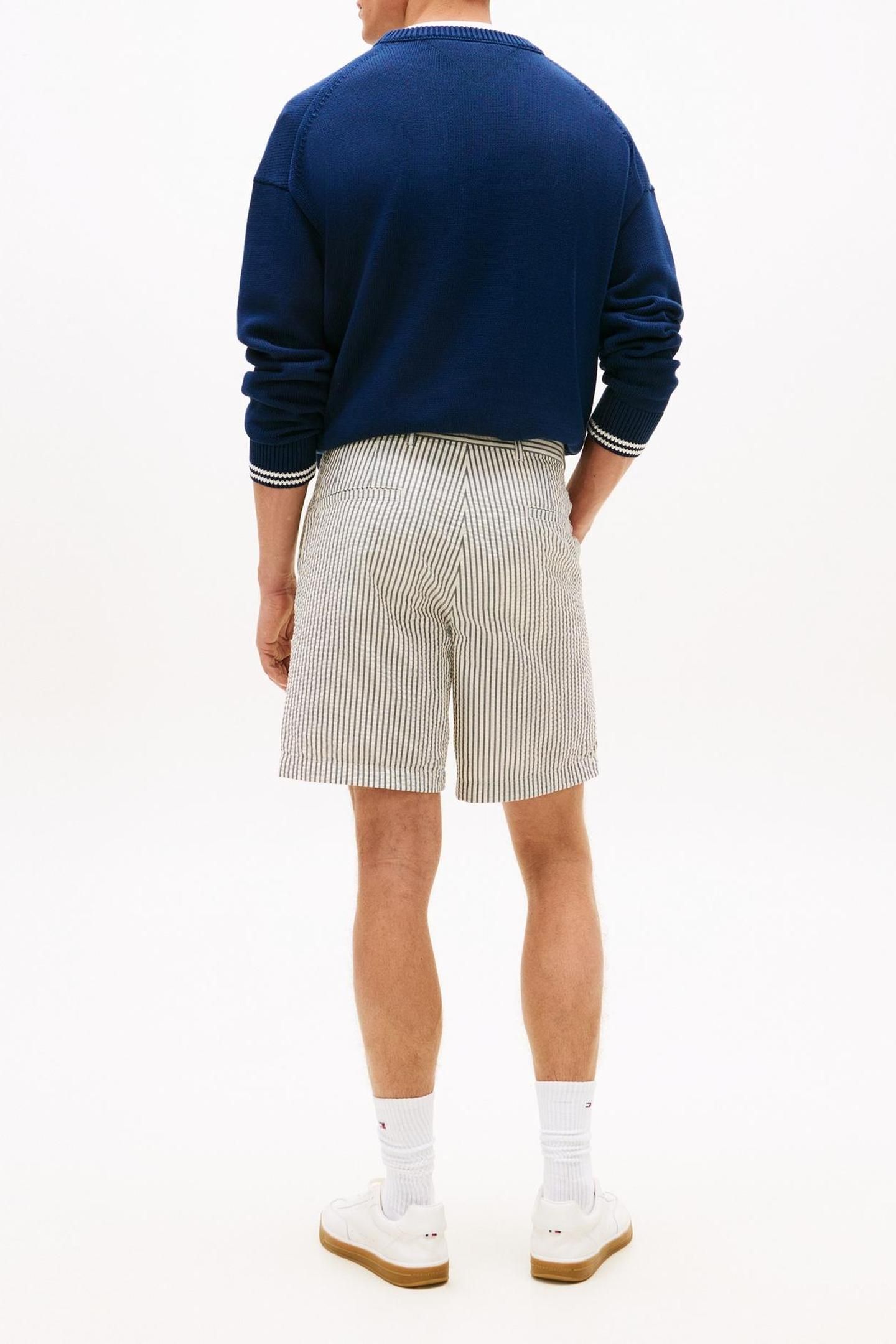 DOVER 8 INC SEERSUCK SHORTS DESERT SKY/ECRU 3