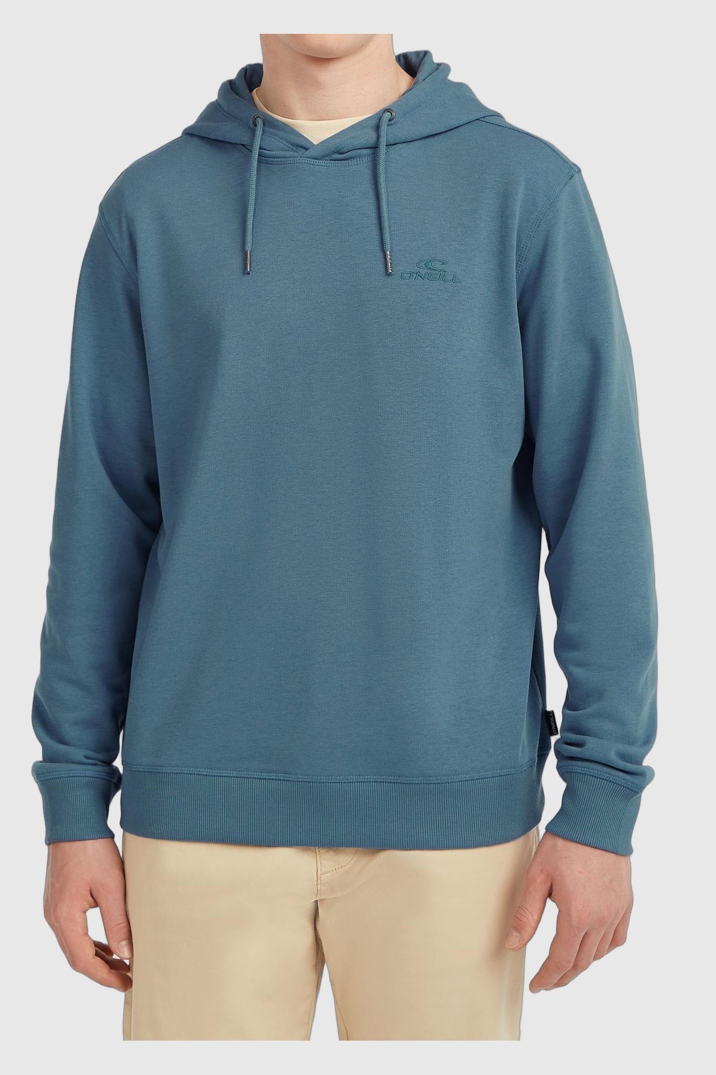 SMALL LOGO HOODIE MOZART BLUE 3