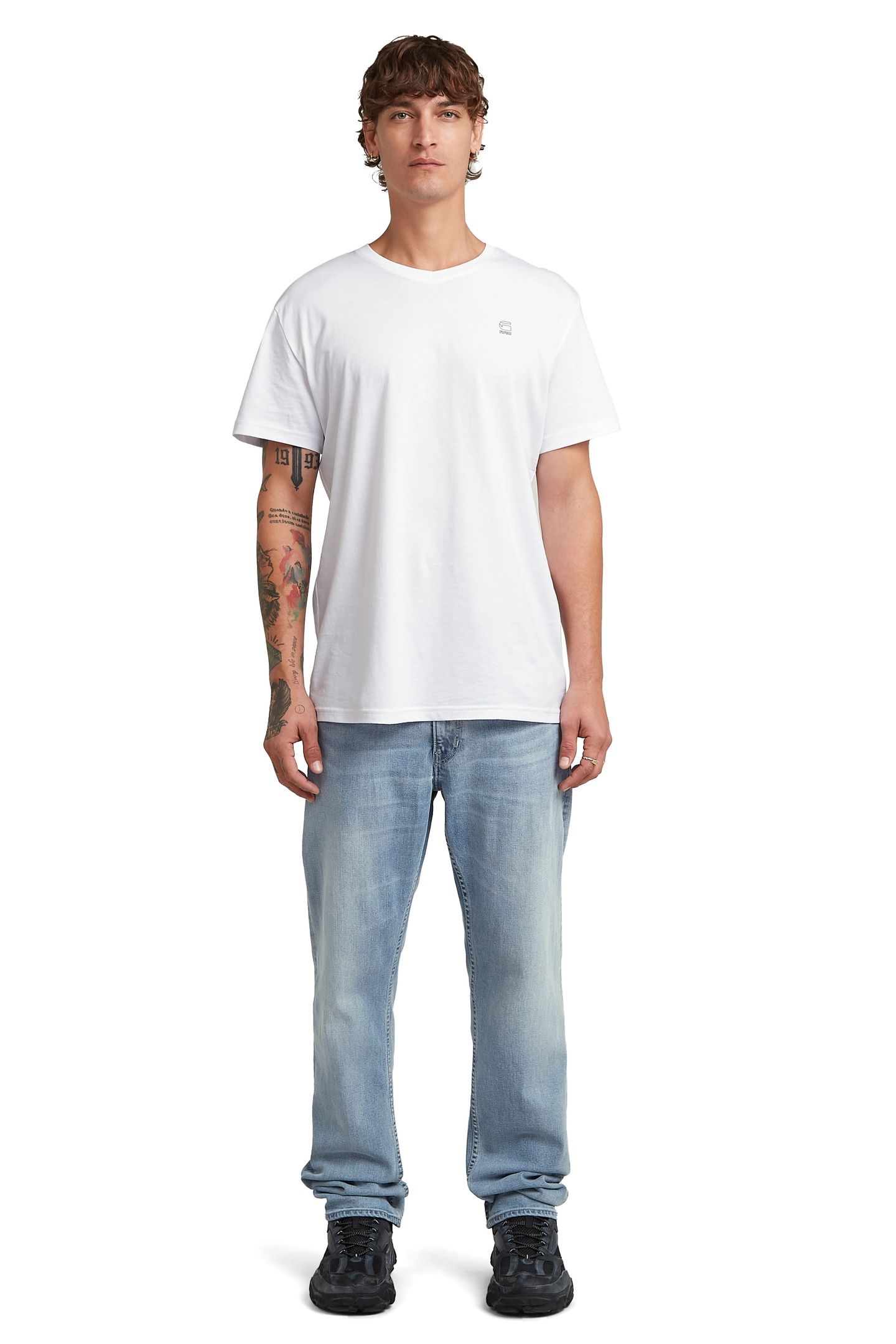 MOSA STRAIGHT SUN FADED AMPARO BLUE 1
