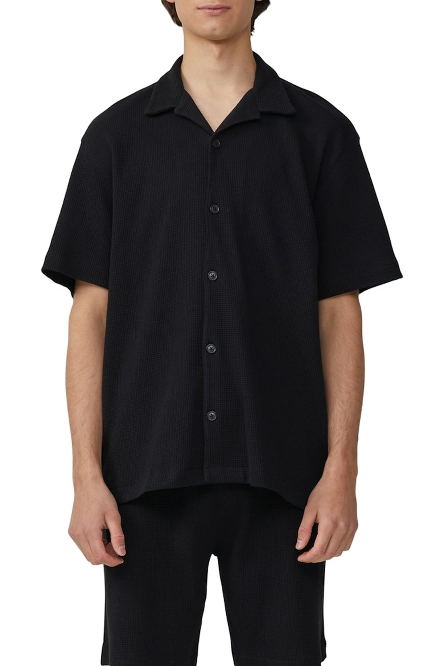 S.OLIVER-QS SHIRTS BLACK 1