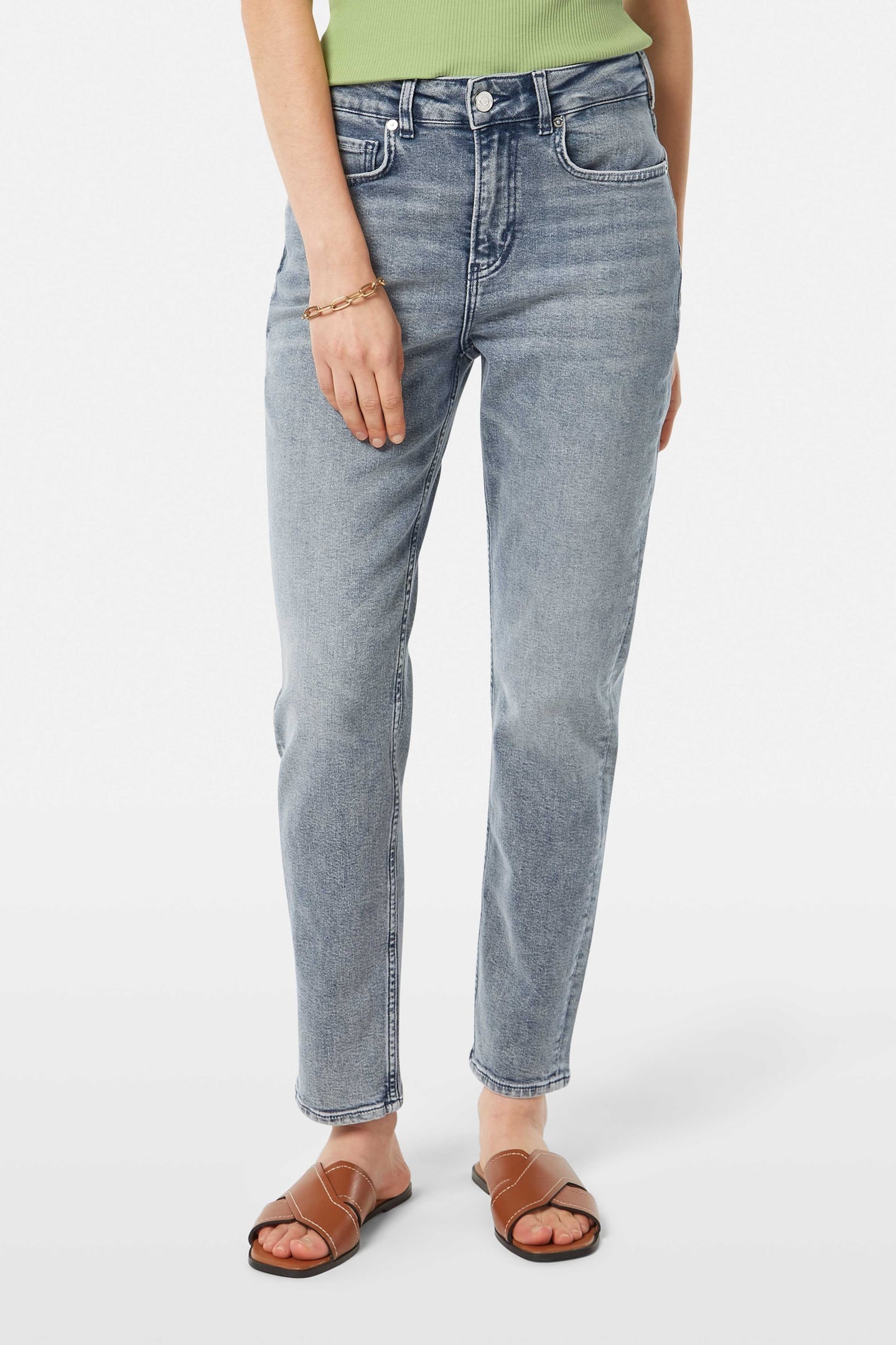 HIGH FIVE SLIM FIT JEANS — CITYSCAPE 1