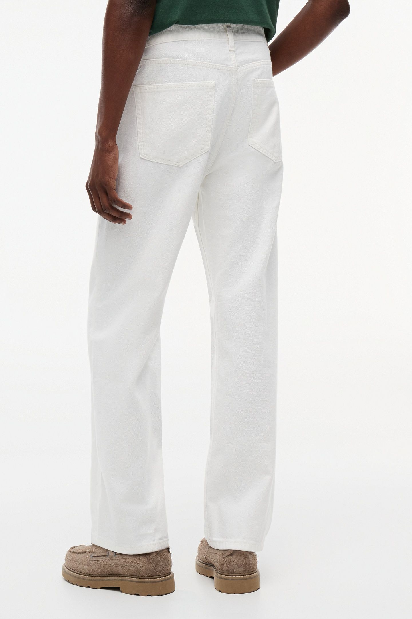 OTIS REGULAR STRAIGHT JEANS DENIM WHITE 3