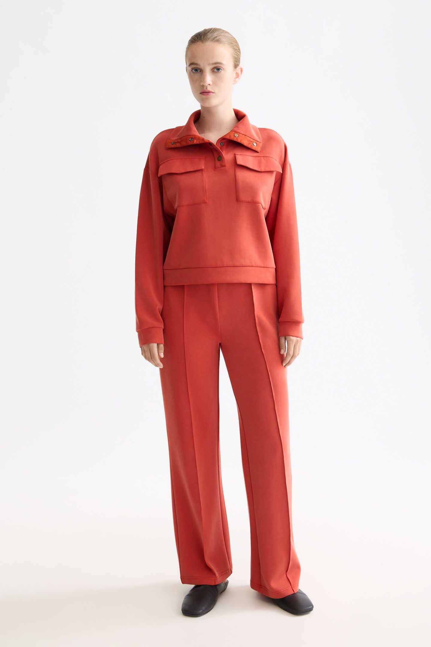 TENCEL SWEATPANTS KETCHUP 2