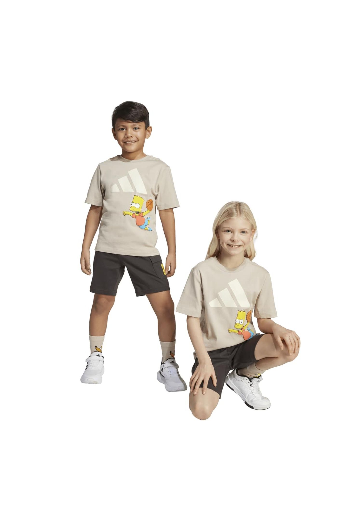 SPORTSWEAR ADIDAS THE SIMPSONS T-SHIRT SET WONDER BEIGE 3