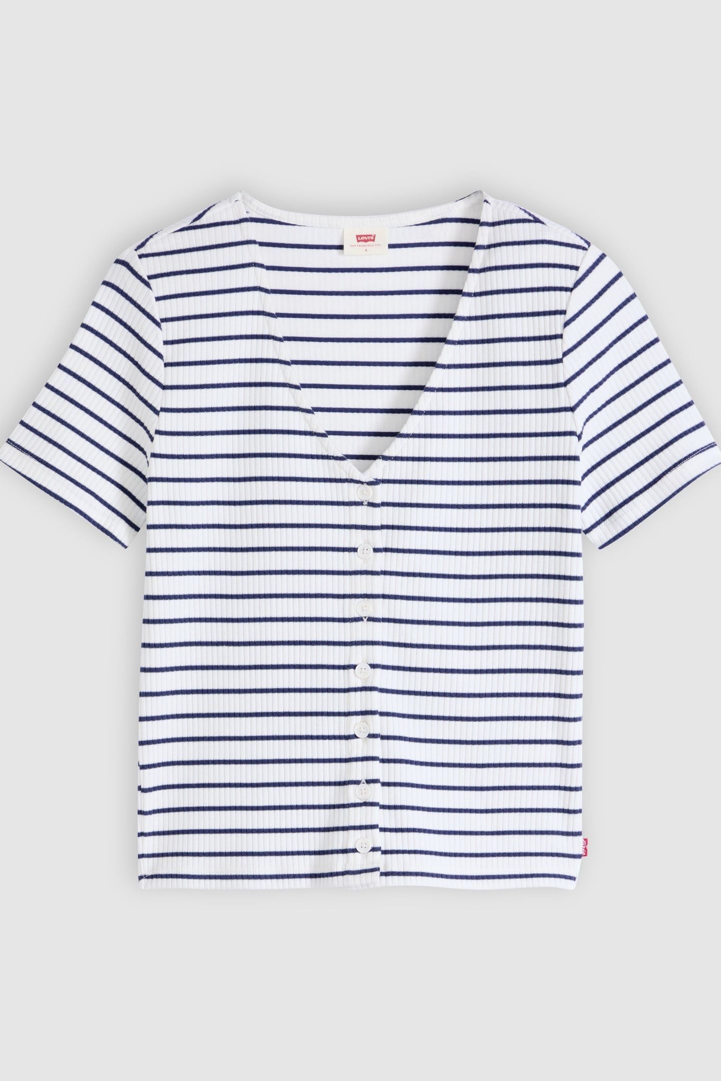 MUSE SS TEE PENELOPE STRIPE PEACOAT STRI 4