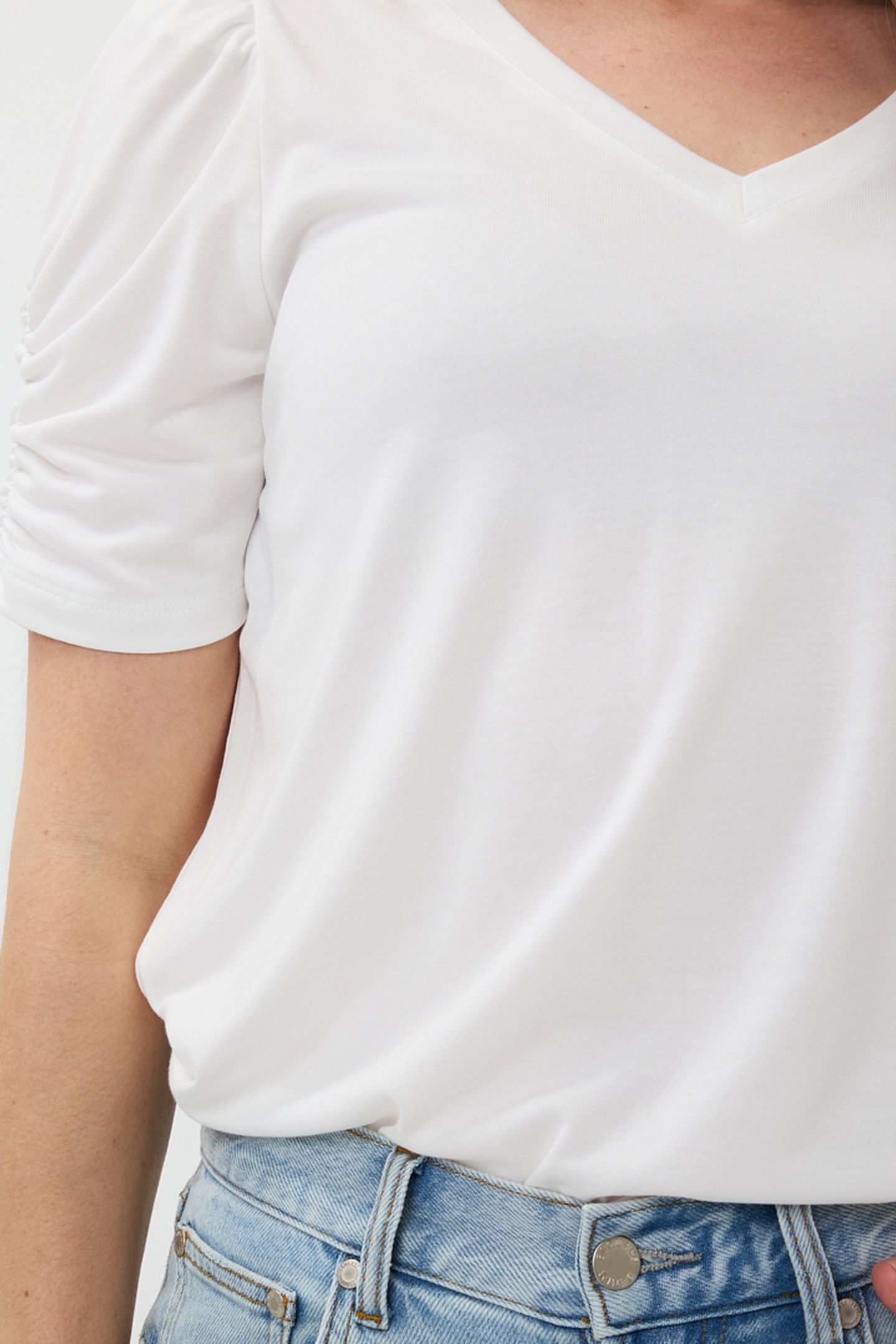T-SHIRT PUFF SLVE MODAL OFF WHITE 7