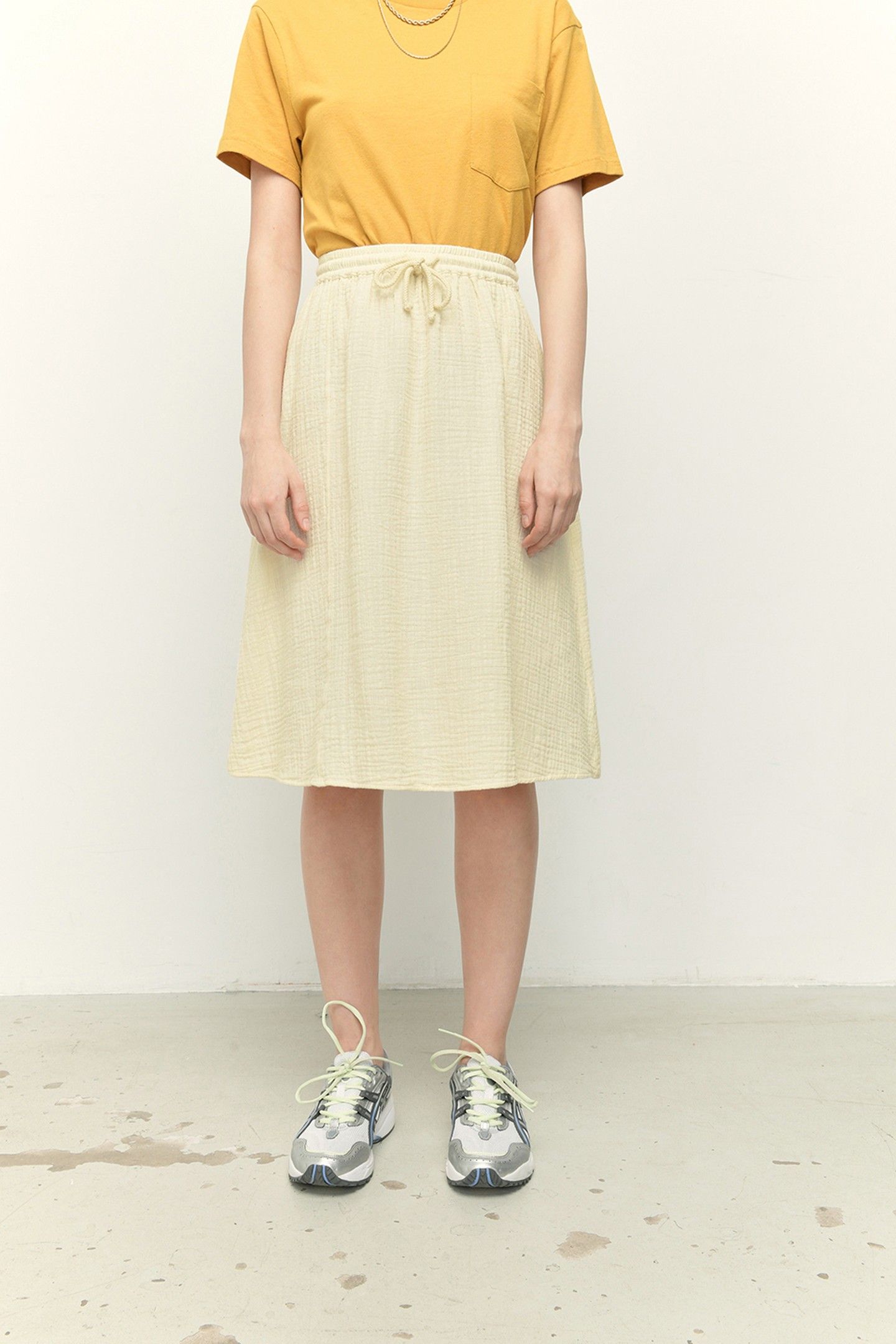 OYOBAY SKIRT ECRU 1