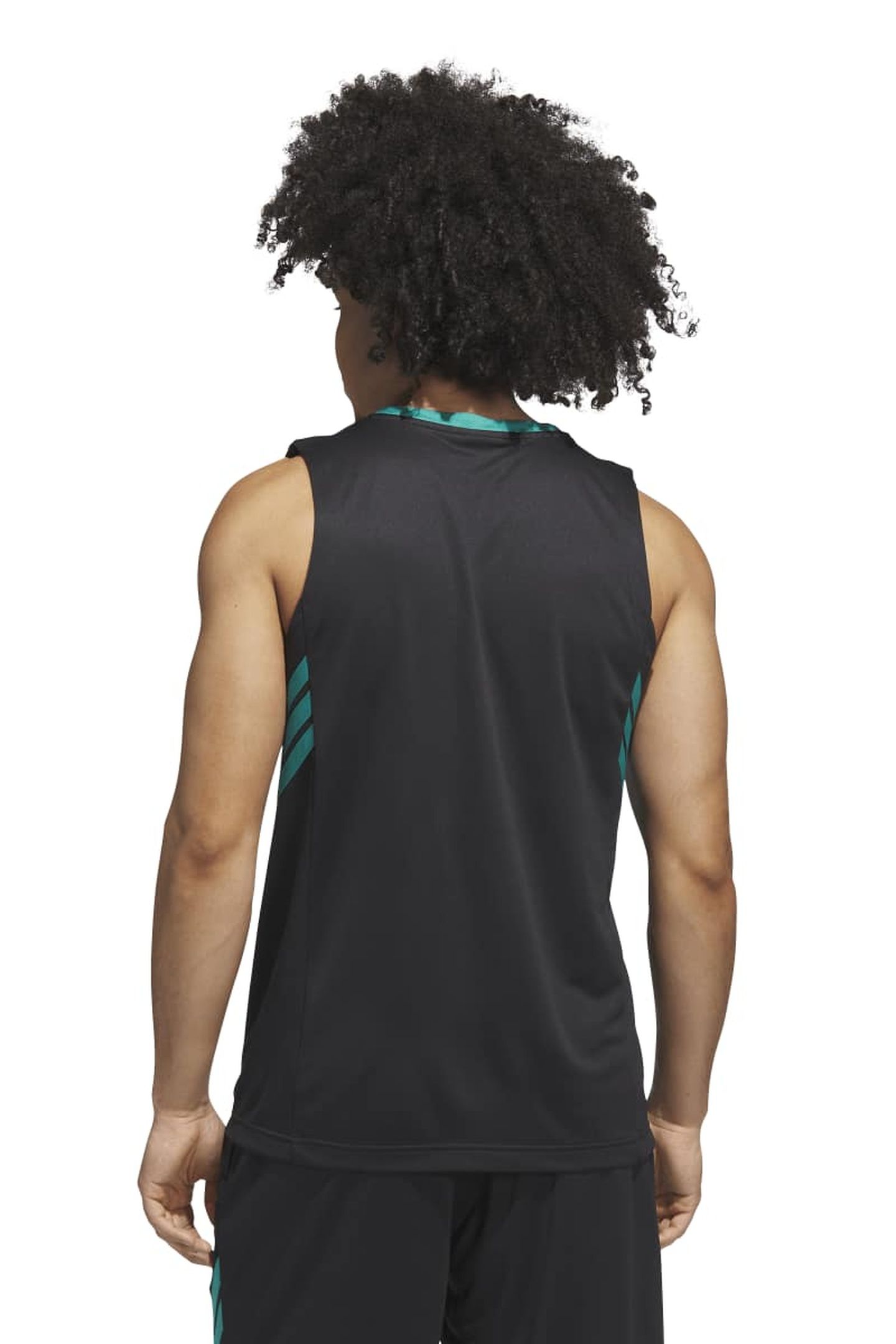 UNISEX PERFORMANCE ADIDAS BASKETBALL LEGENDS TANK BLACK 2