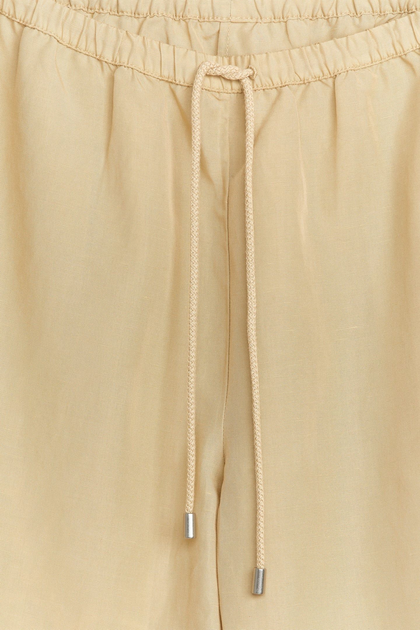 TIDE TENCEL LINEN TROUSERS YELLOW 4
