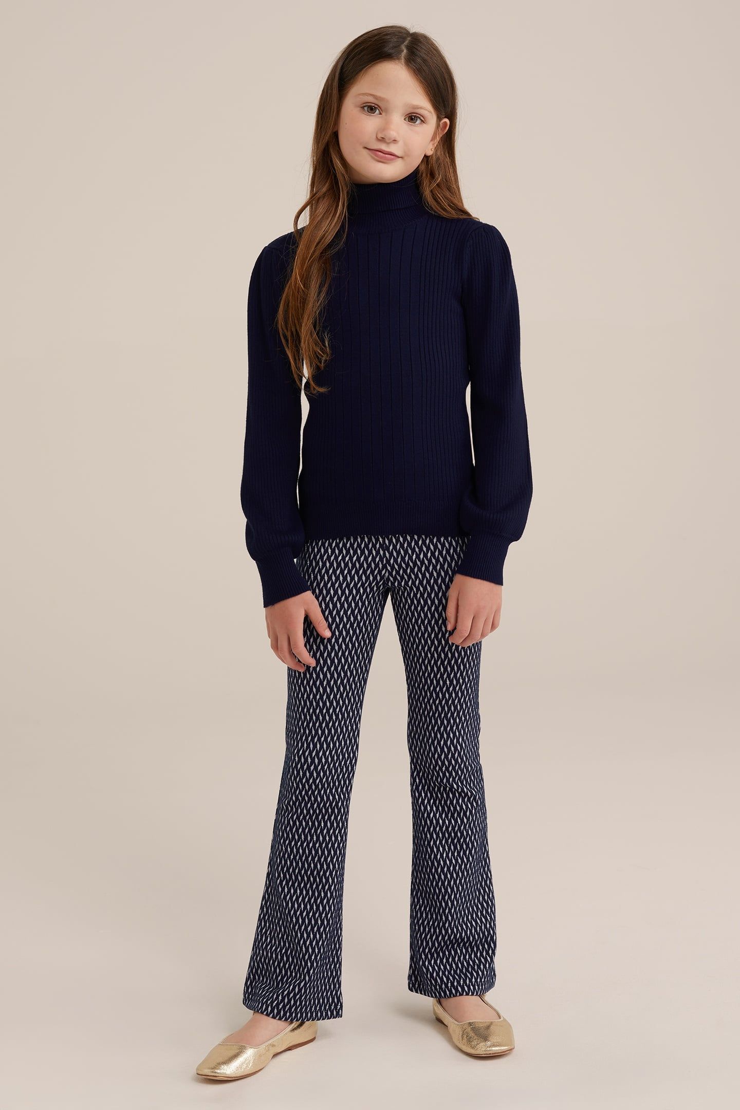KNITTED PULLOVER DARK BLUE 2
