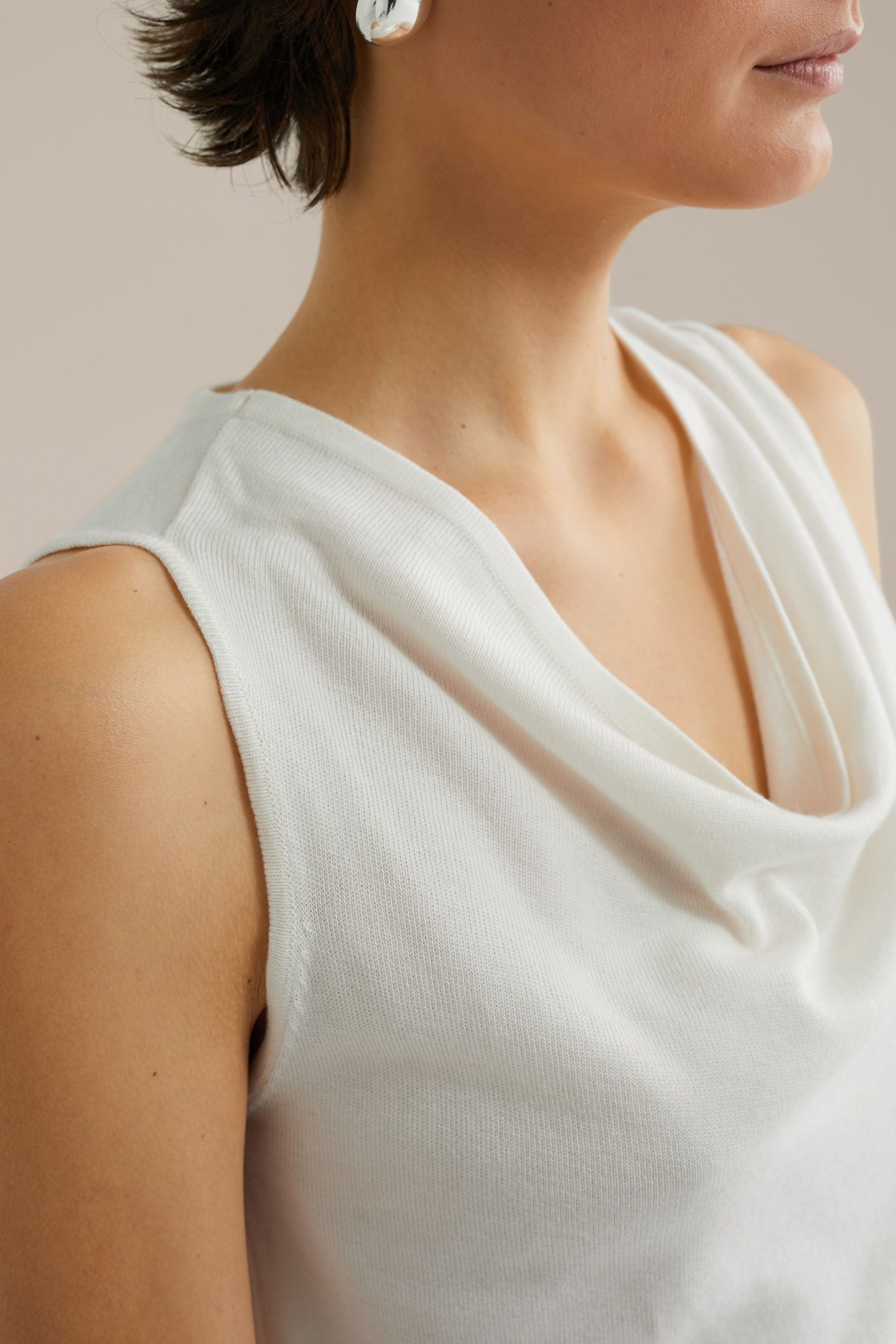KNITTED PULLOVER WHITE 5