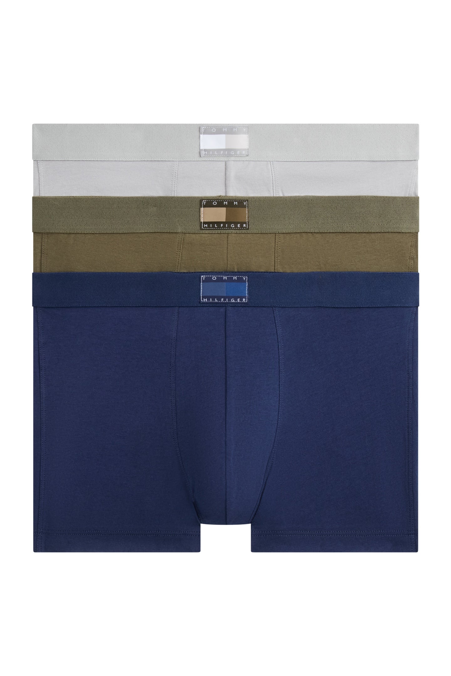 3-PACK TRUNK SILVER/BLUE/GREEN 1
