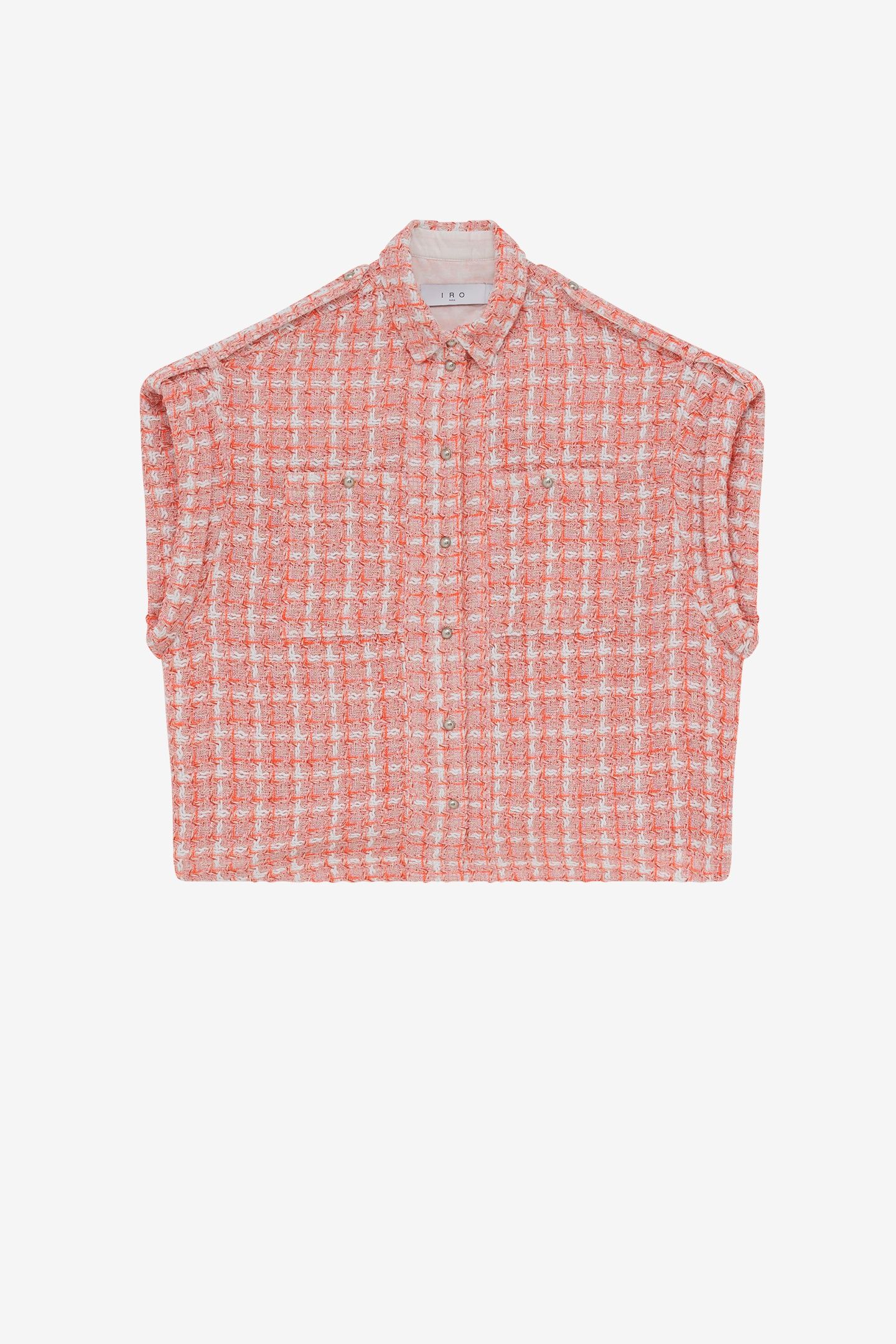 GILSA OVERSHIRT PINK/ORANGE 2