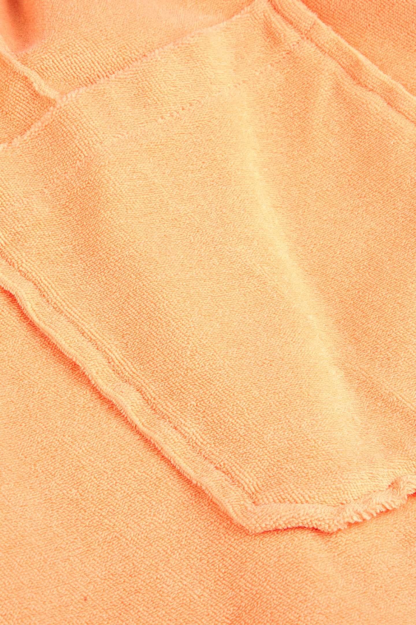 TERRY PLEATED SHORTS LIGHT ORANGE 5