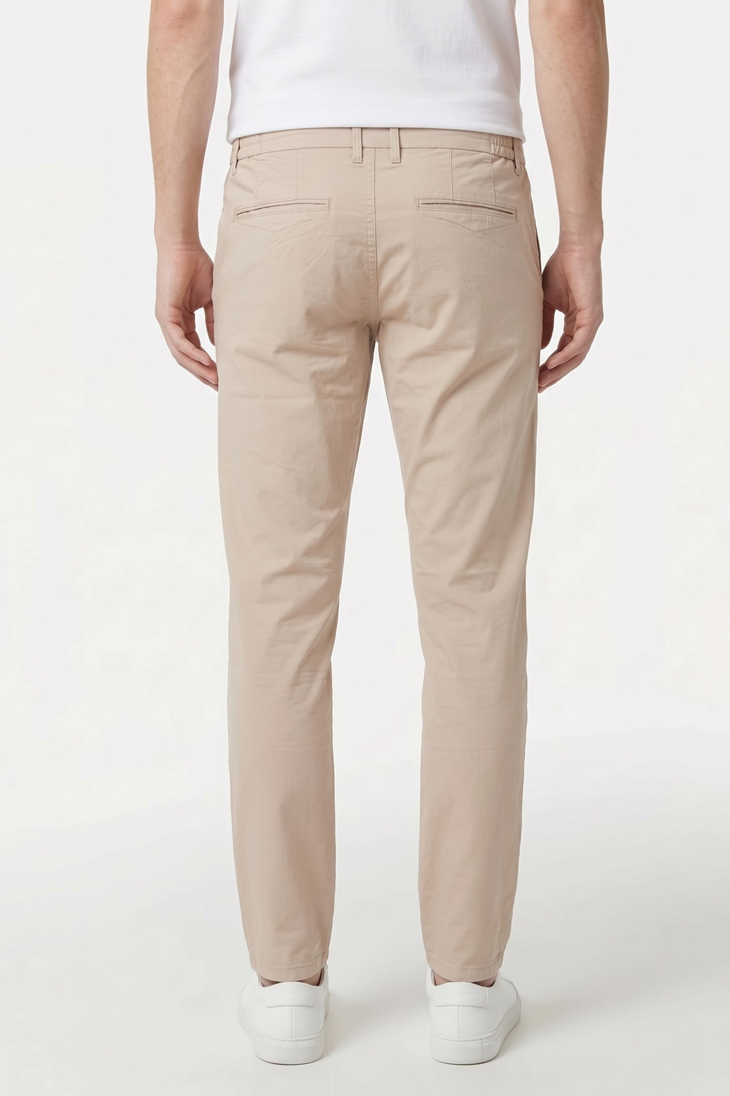 PANTS STRETCH GARMENT DYED CEMENT 2