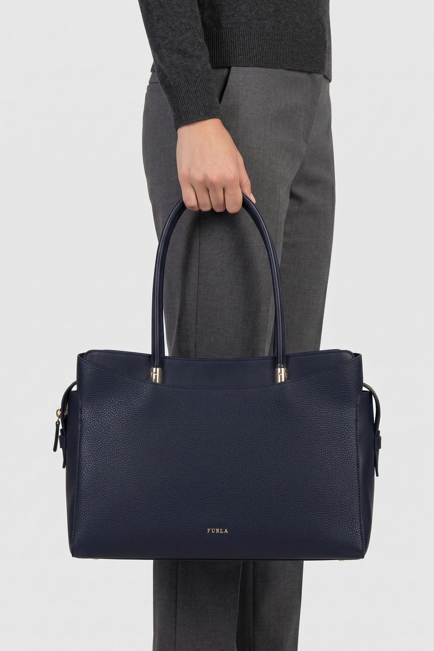 ERIS LARGE TOTE BLUE REALE 3