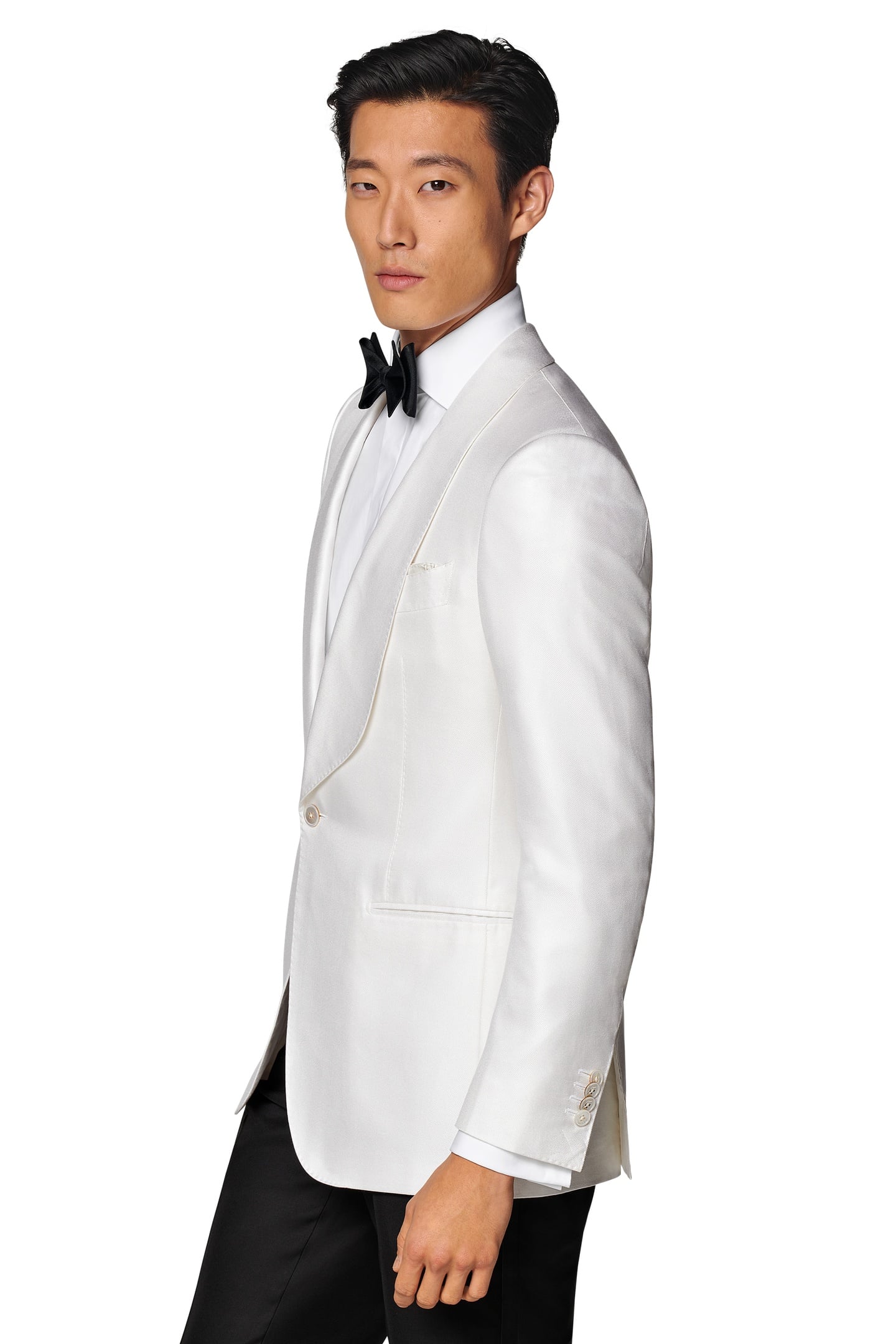 HAVANA-OFF-WHITE-PURE SILK SEPARATE TUXEDO JACKETS OFF-WHITE 6
