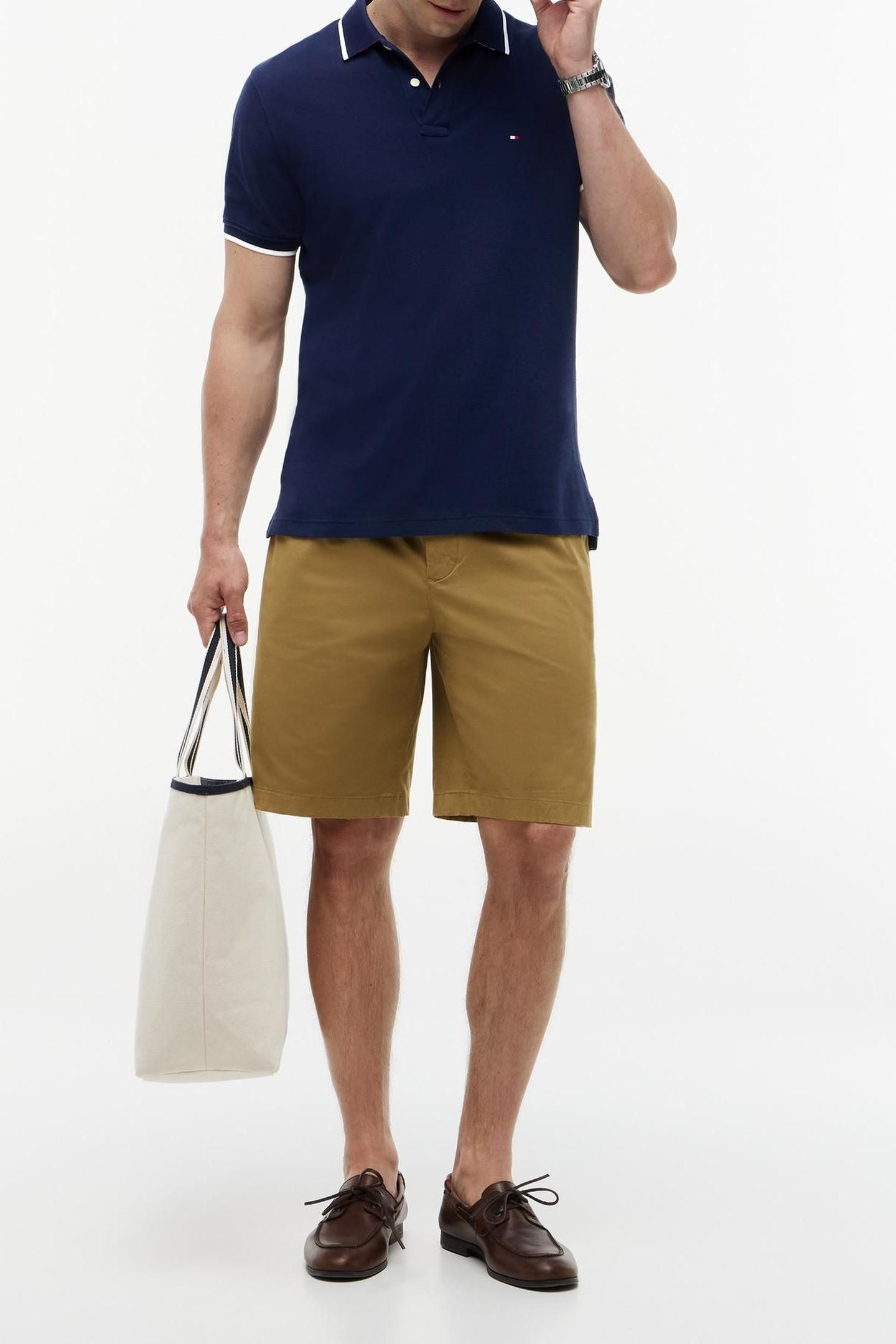 PIQUE UNDERCOLLAR POLO CARBON NAVY 2