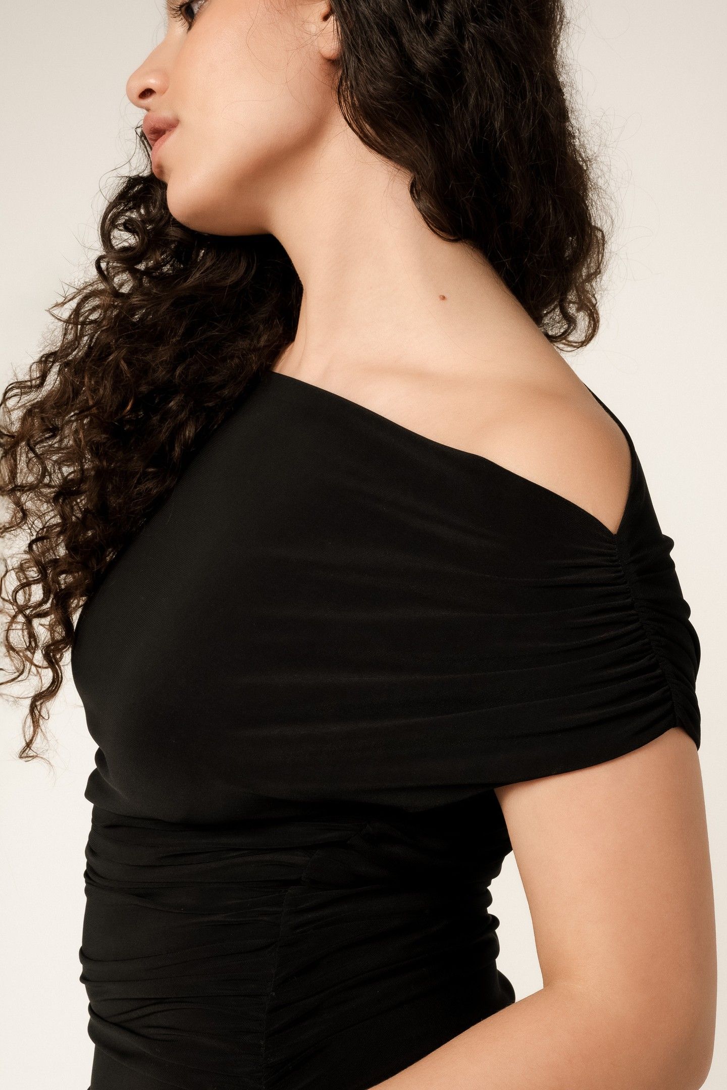 COLUMBINE DRESS BLACK 3