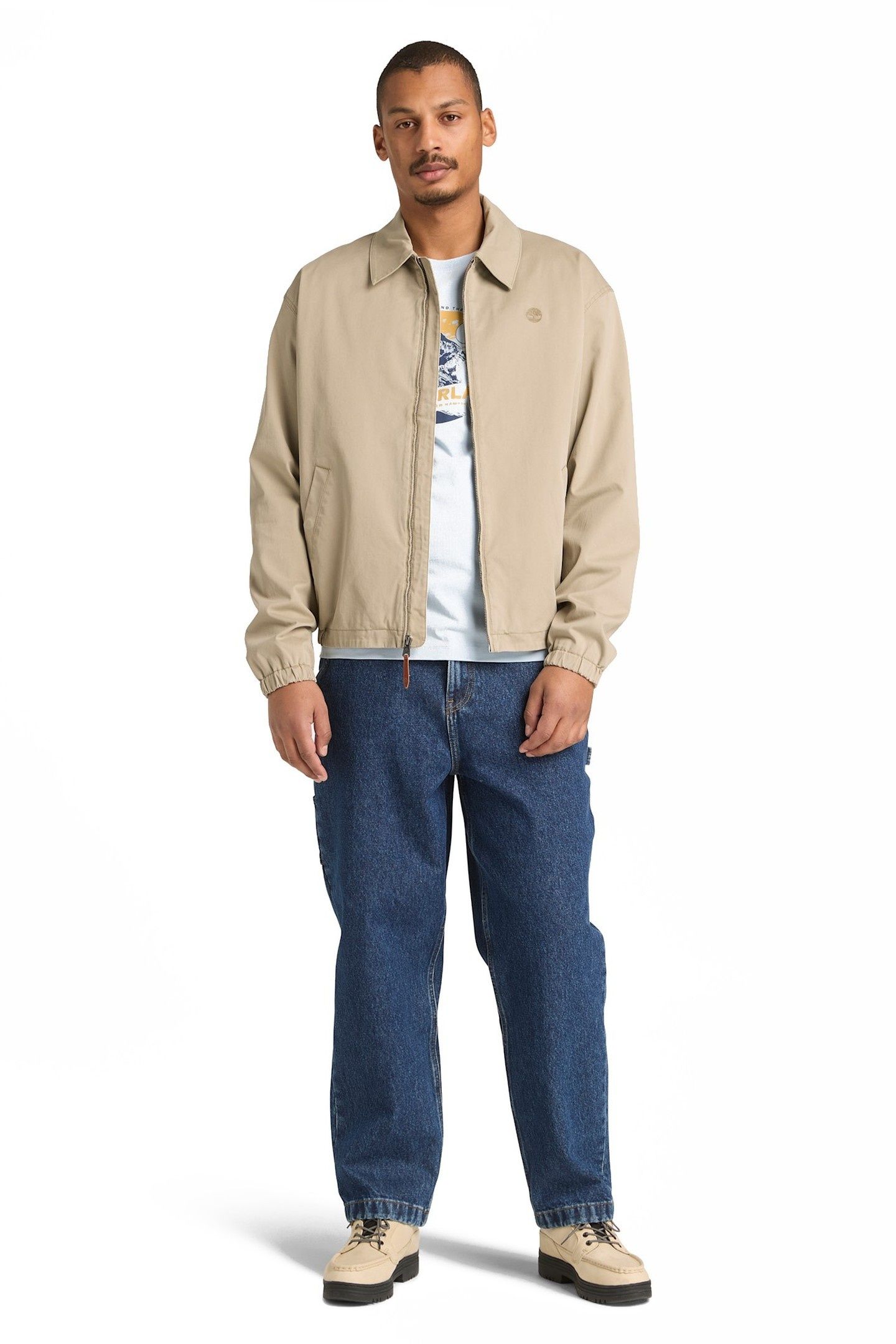 LIGHT COTTON JACKET LIGHT TAUPE 1