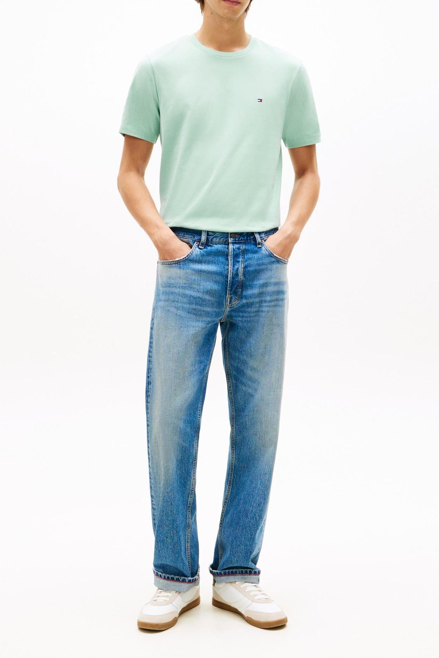 ESSENTIAL SEASONAL REGULAR FIT T-SHIRT CRUSHED MINT 2