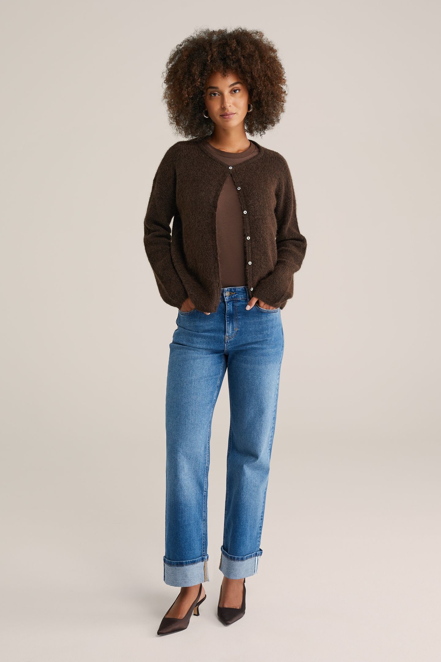 5-POCKET HIGH RISE DARK BLUE 2