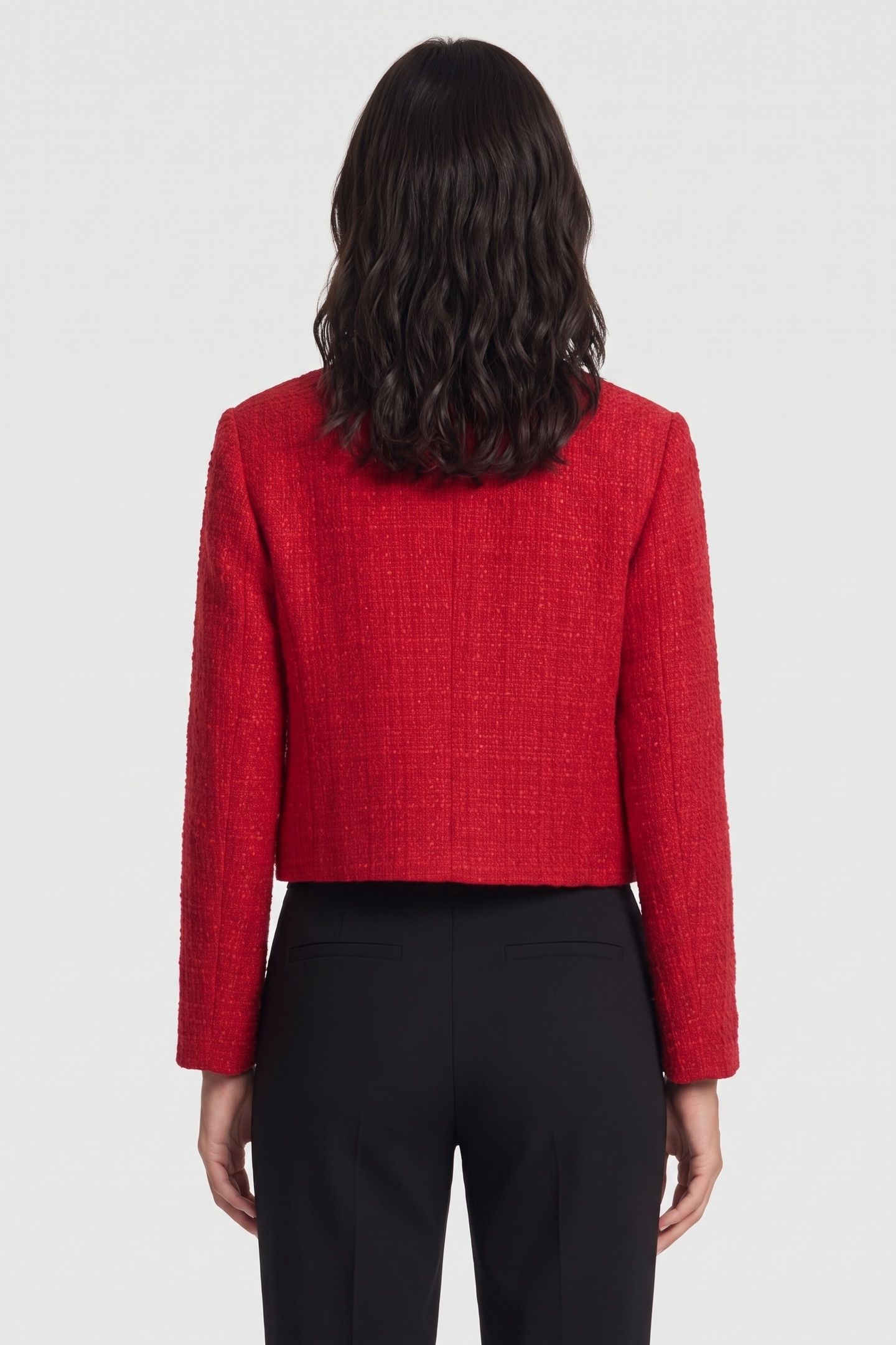 BOUCLE JACKET RACING RED 2