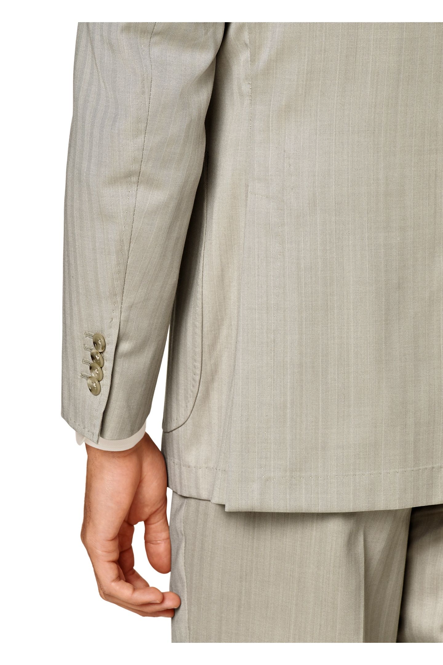 SUIT-L.BROWN NESTED SUITS SAND 10