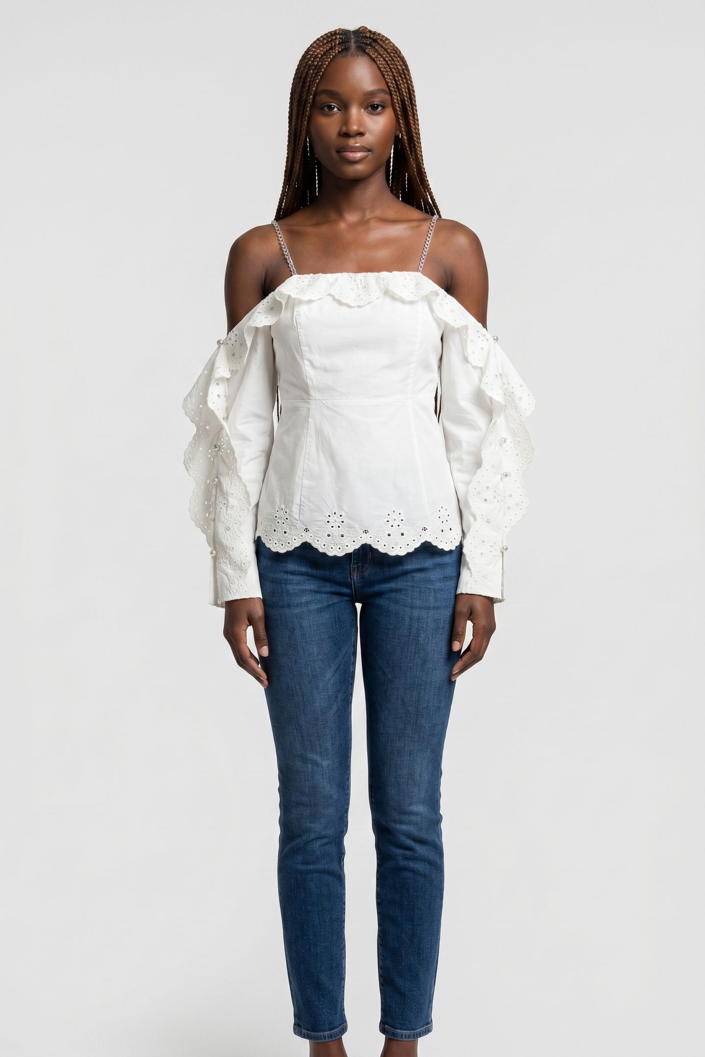 CARO BLOUSE WHITE 1