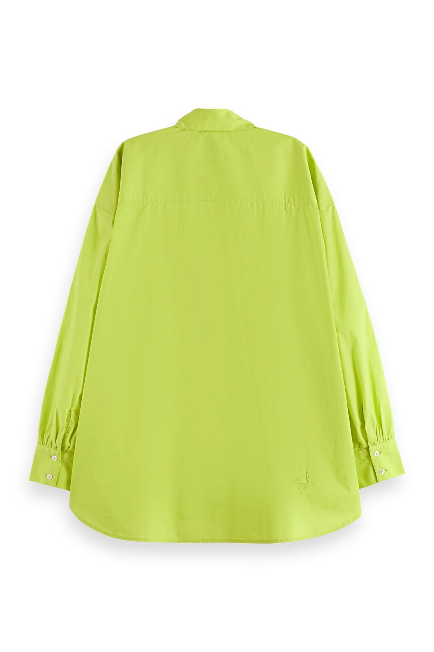 EMBROIDERED GIRLFRIEND SHIRT GREEN GLOW 5