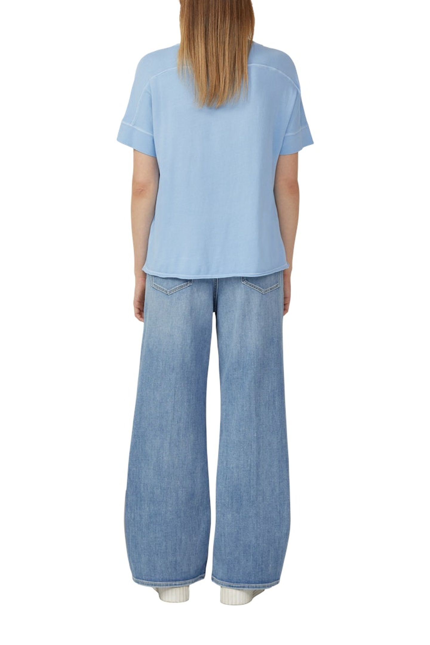 S.OLIVER T-SHIRTS BLUE LIGHT 3