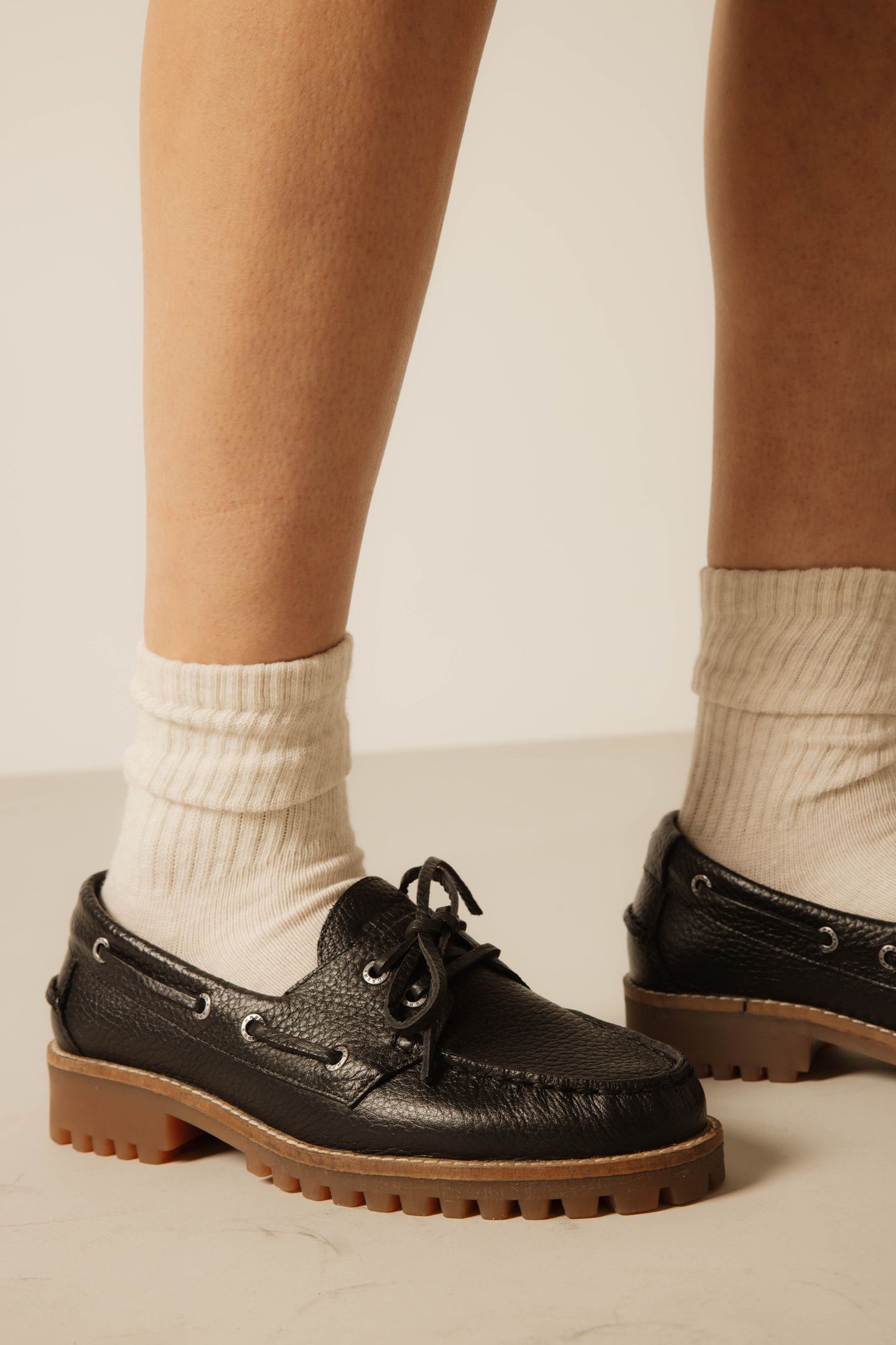 SIE-NNA LOW SHOE BLACK/GUM 6