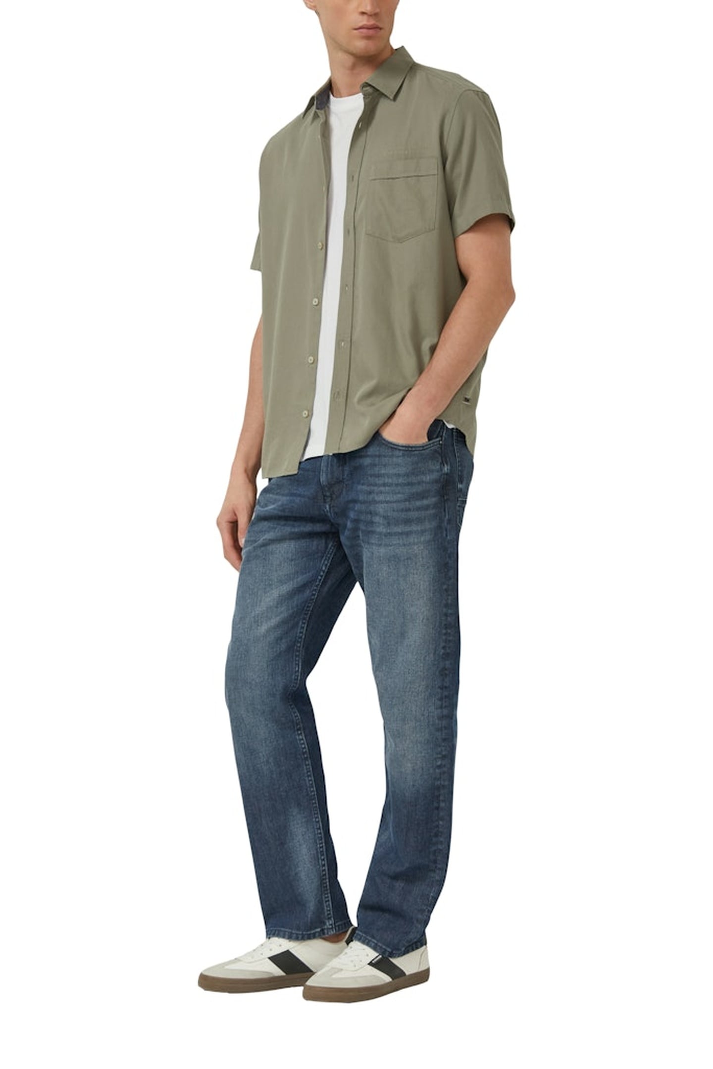 S.OLIVER SHIRTS ARMY GREEN 6