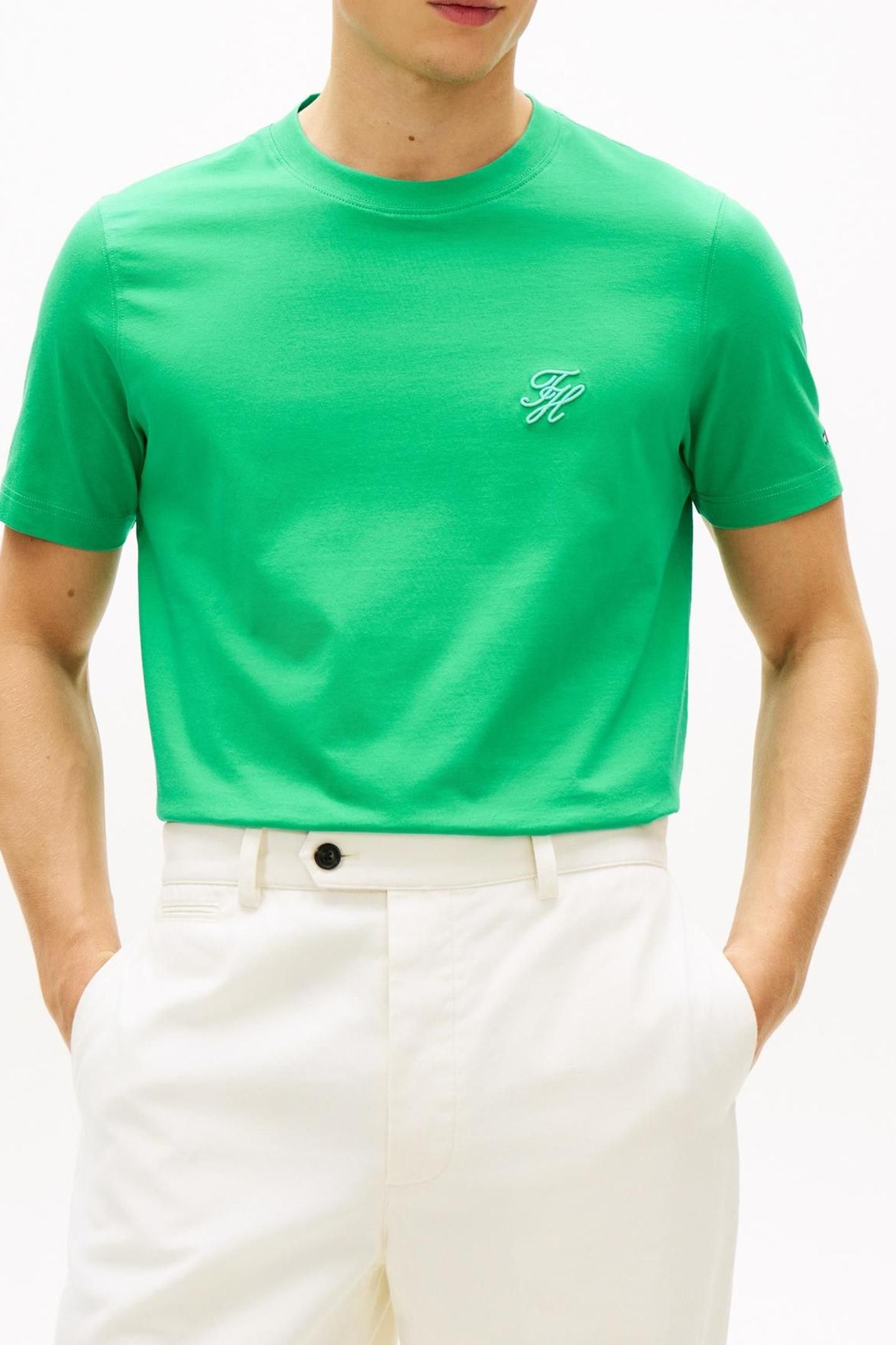 SCRIPT MONOGRAM T-SHIRT JADE WINK 2